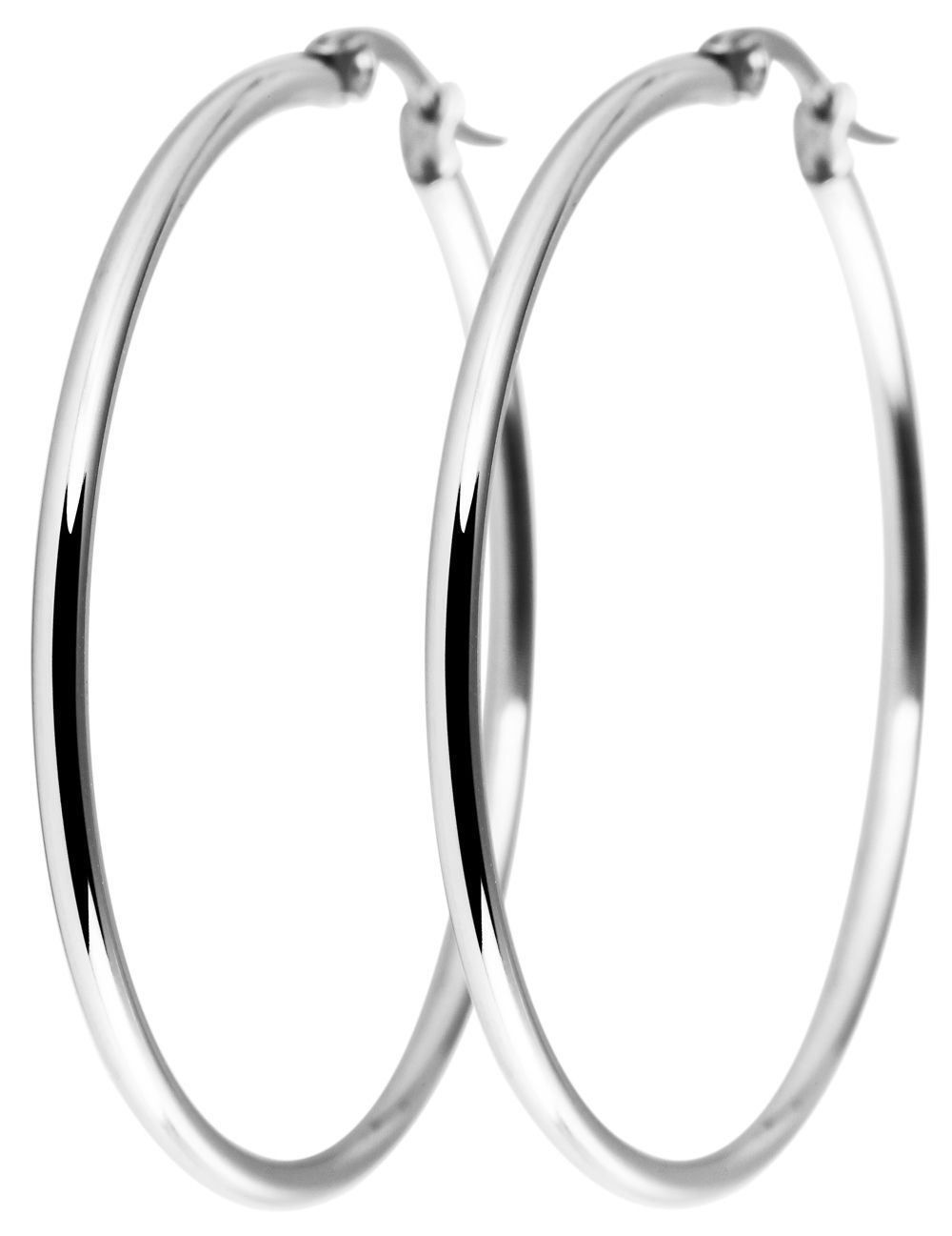 Adelia´s Paar Creolen "Damen Ohrringe – Creole aus Edelstahl" Zum Verschenk günstig online kaufen