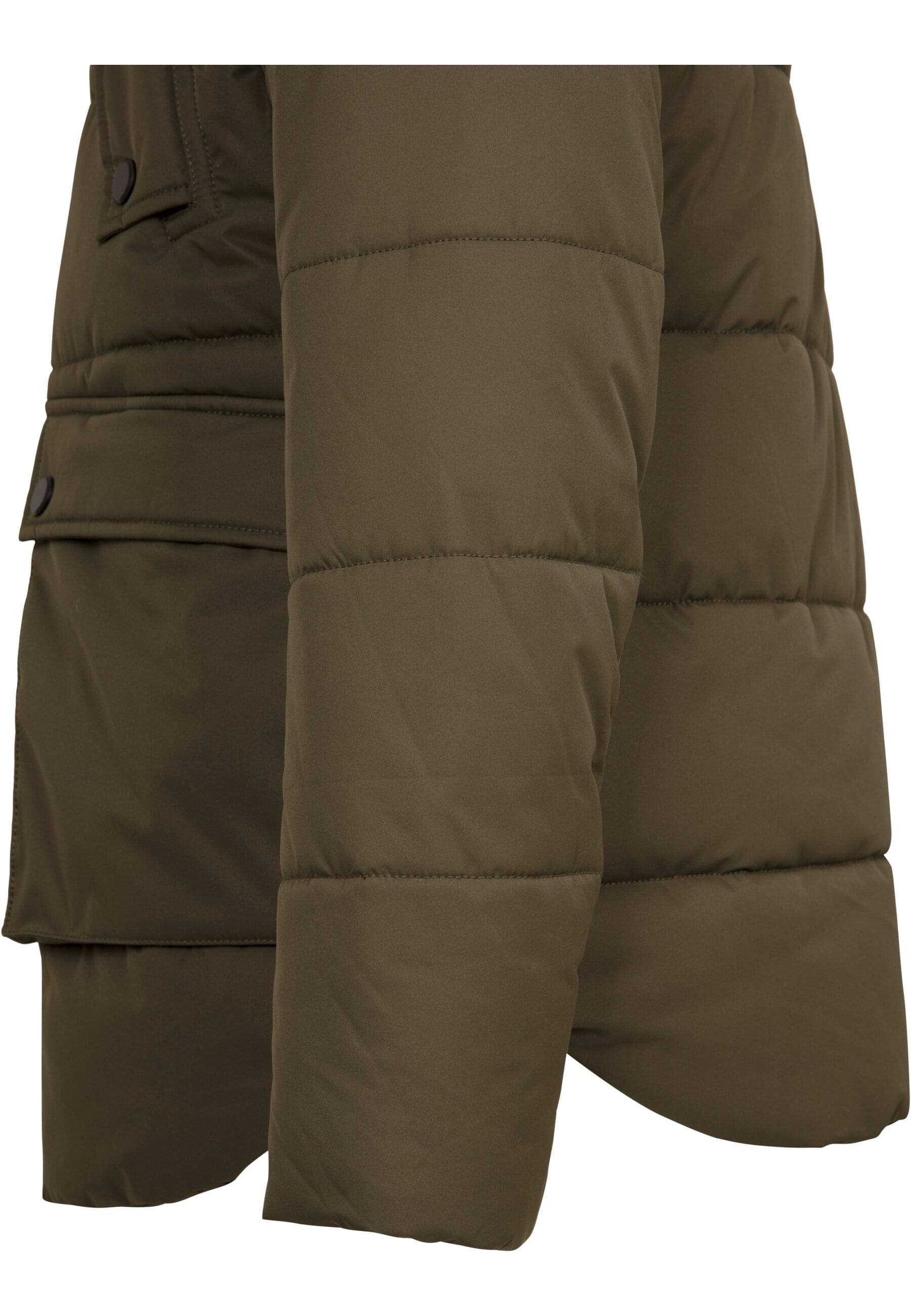 URBAN CLASSICS Winterjacke »Urban Classics Herren Faux Fur Hooded Jacket«, (1 St.), mit Kapuze