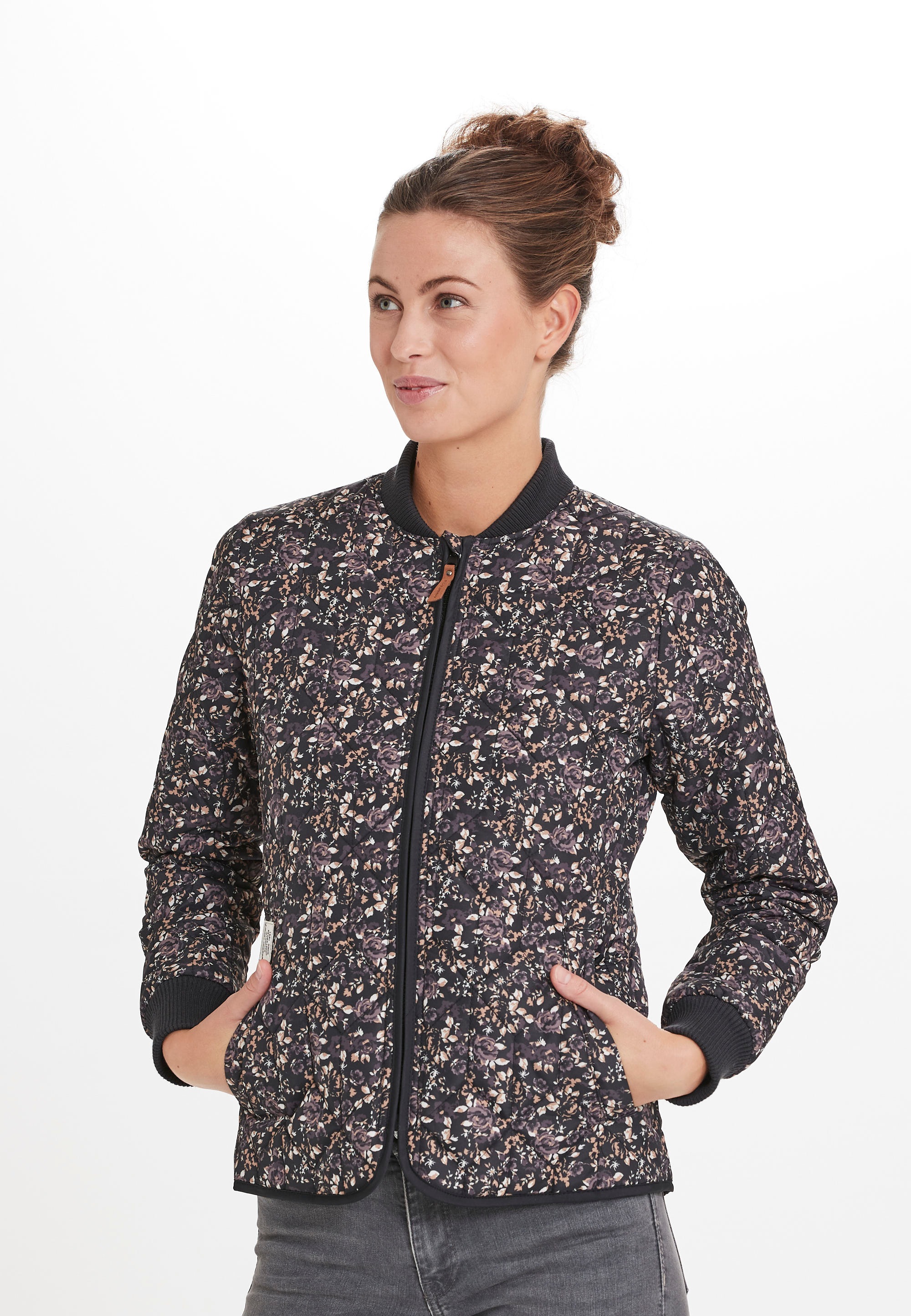 WEATHER REPORT Outdoorjacke »Floral«, mit floralem Allover-Muster