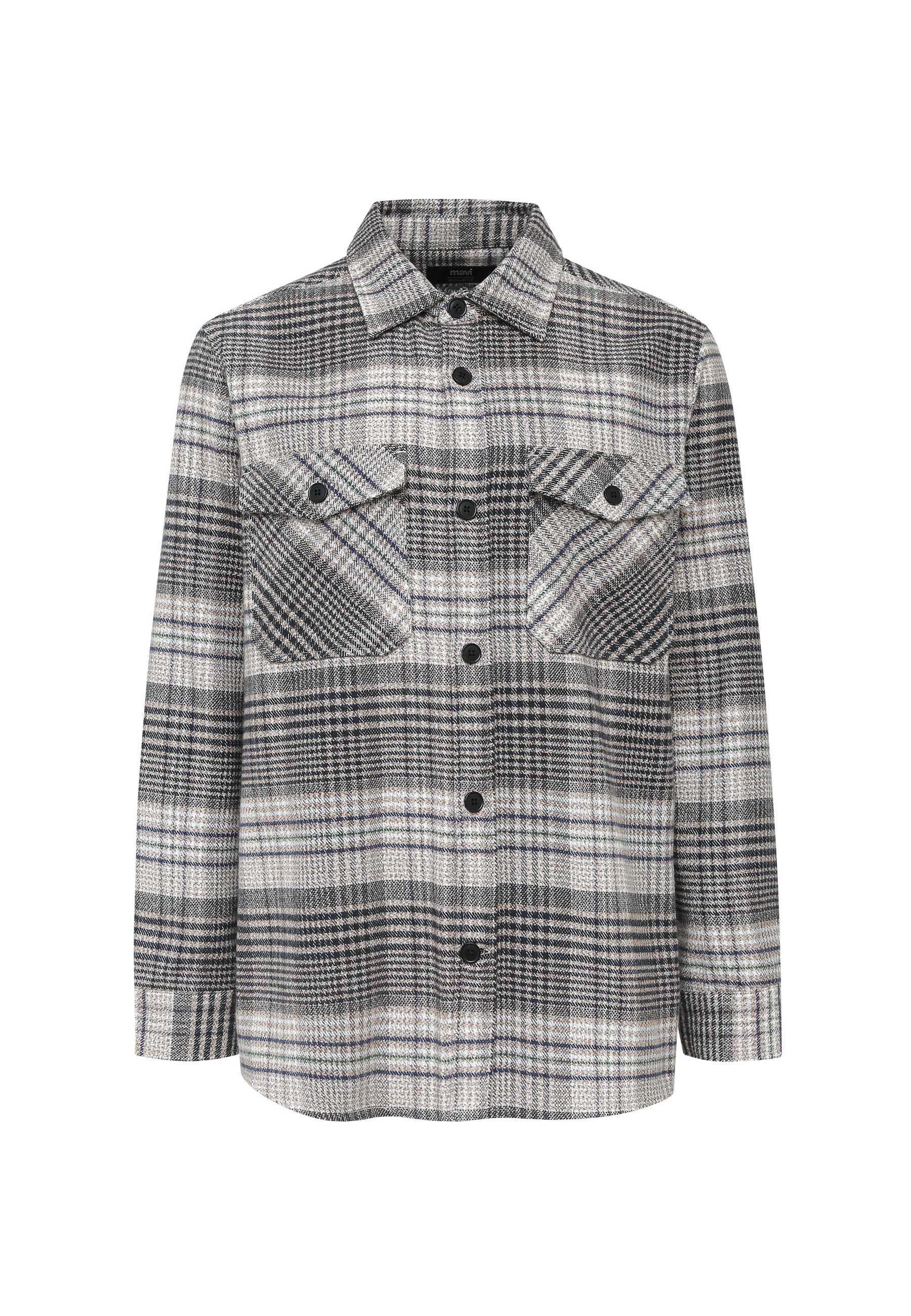 Mavi Langarmhemd »CHECK SHIRT« Karo Overshirt
