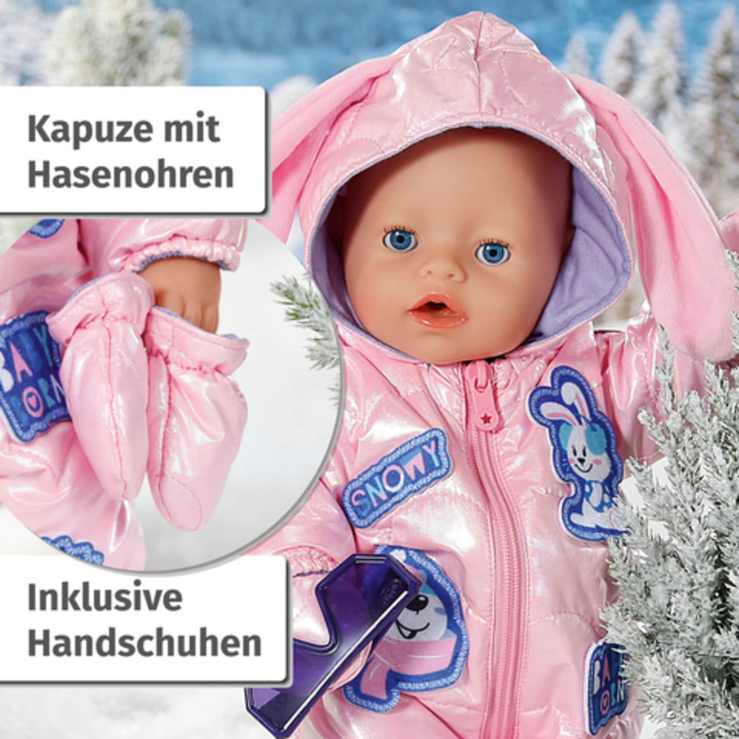 Baby Born Puppenkleidung »Deluxe Schneeanzug, 43 cm«