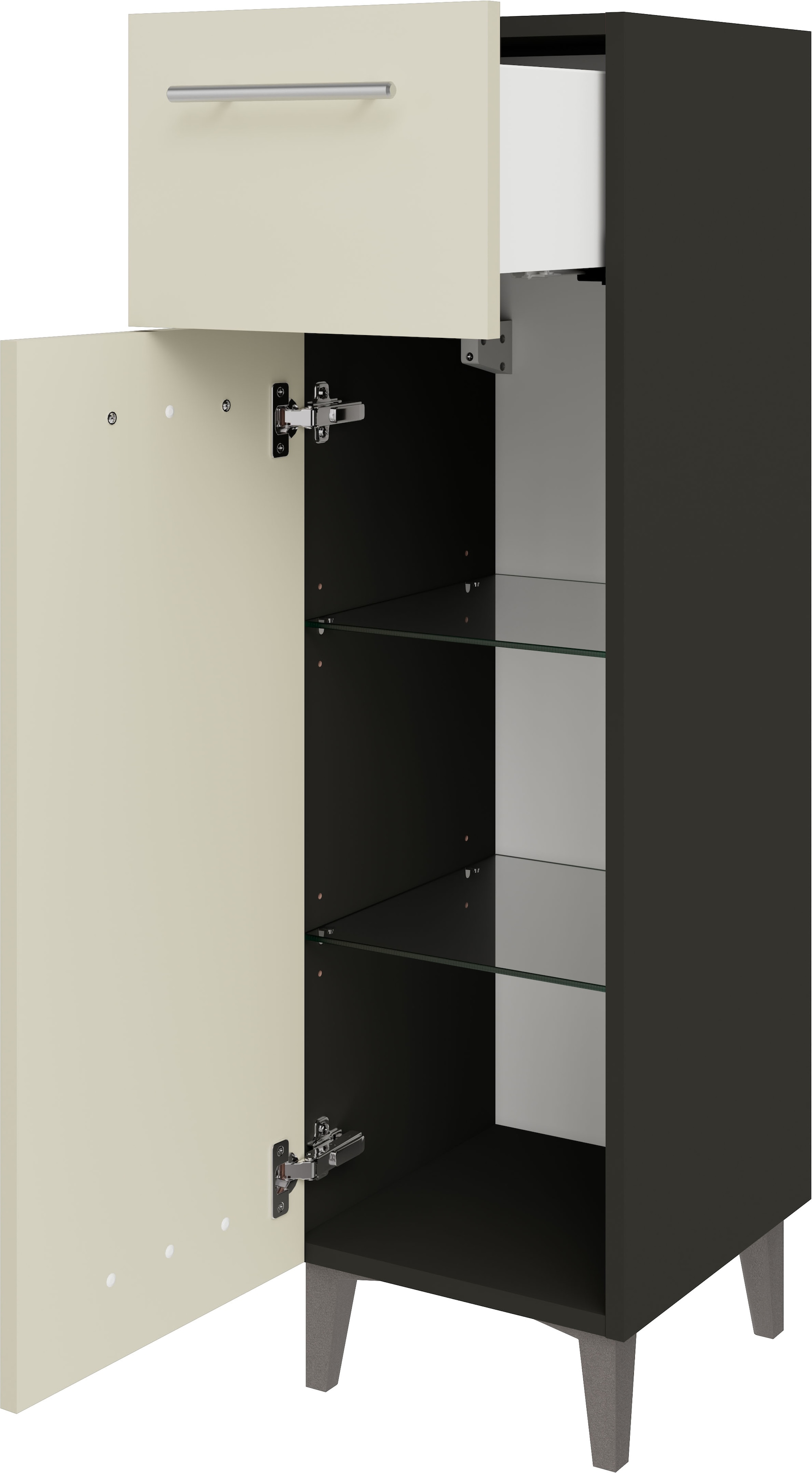 OPTIFIT Midischrank »Pier« Breite 32,5 cm, schnelle Montage mit OPTIsnap