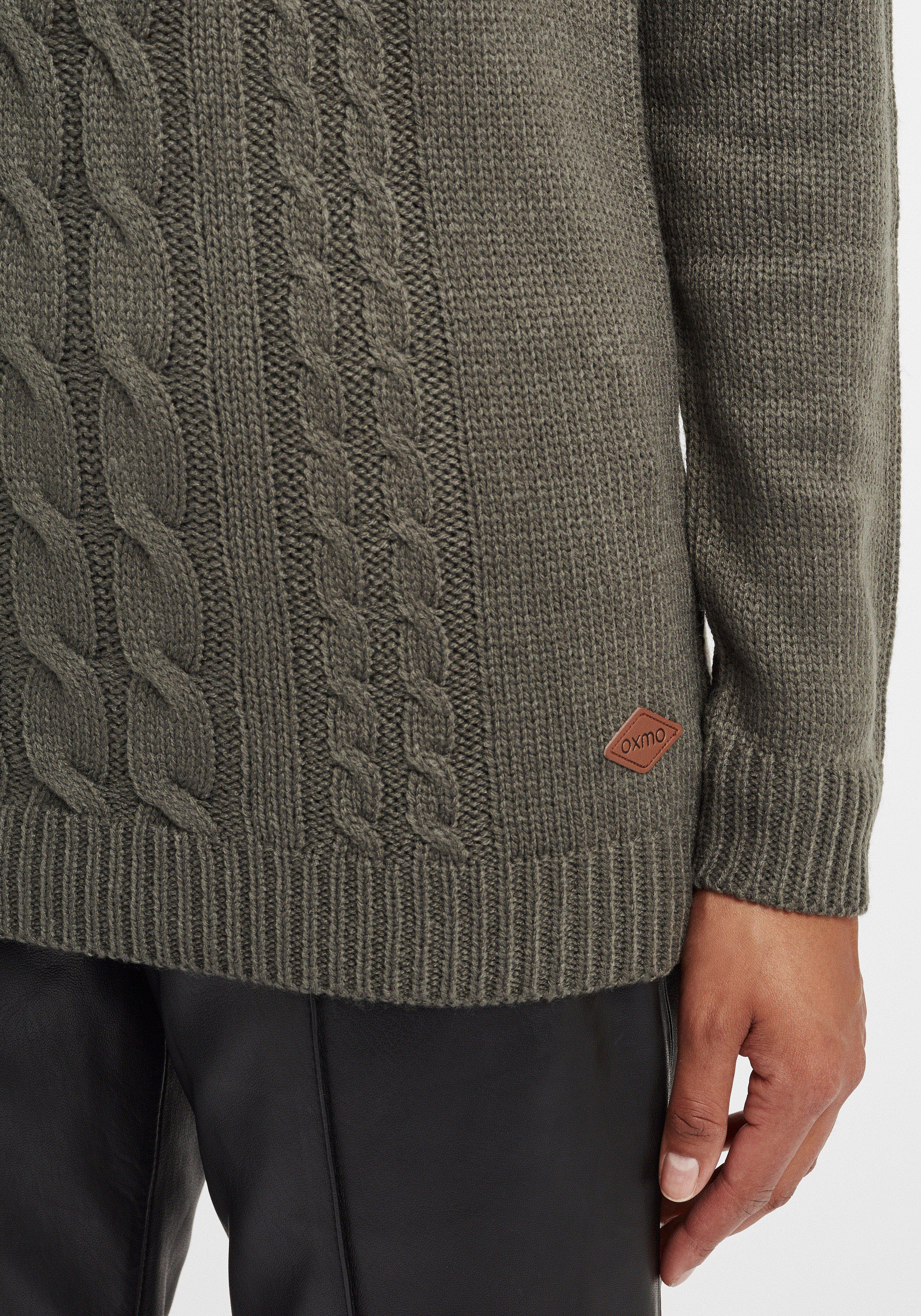 OXMO Strickpullover »Strickpullover OXCable«