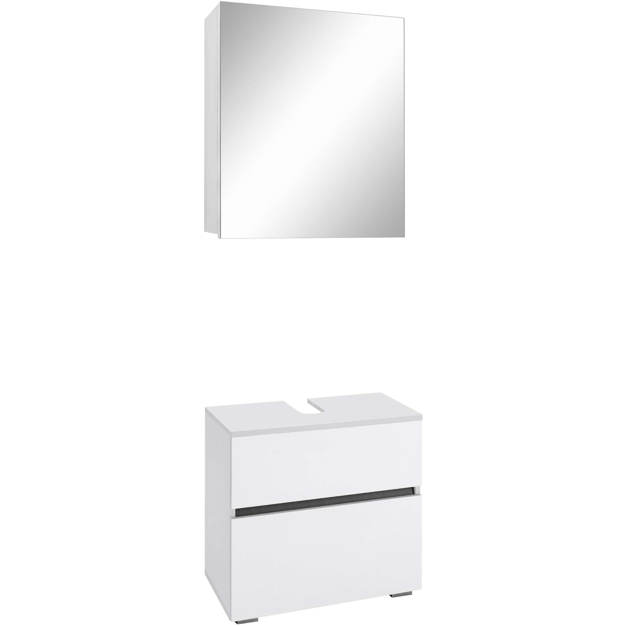 Home affaire Badmöbel-Set "Wisla" Set, 2 Stk. tlg. Spiegelschrank, WBU mit günstig online kaufen