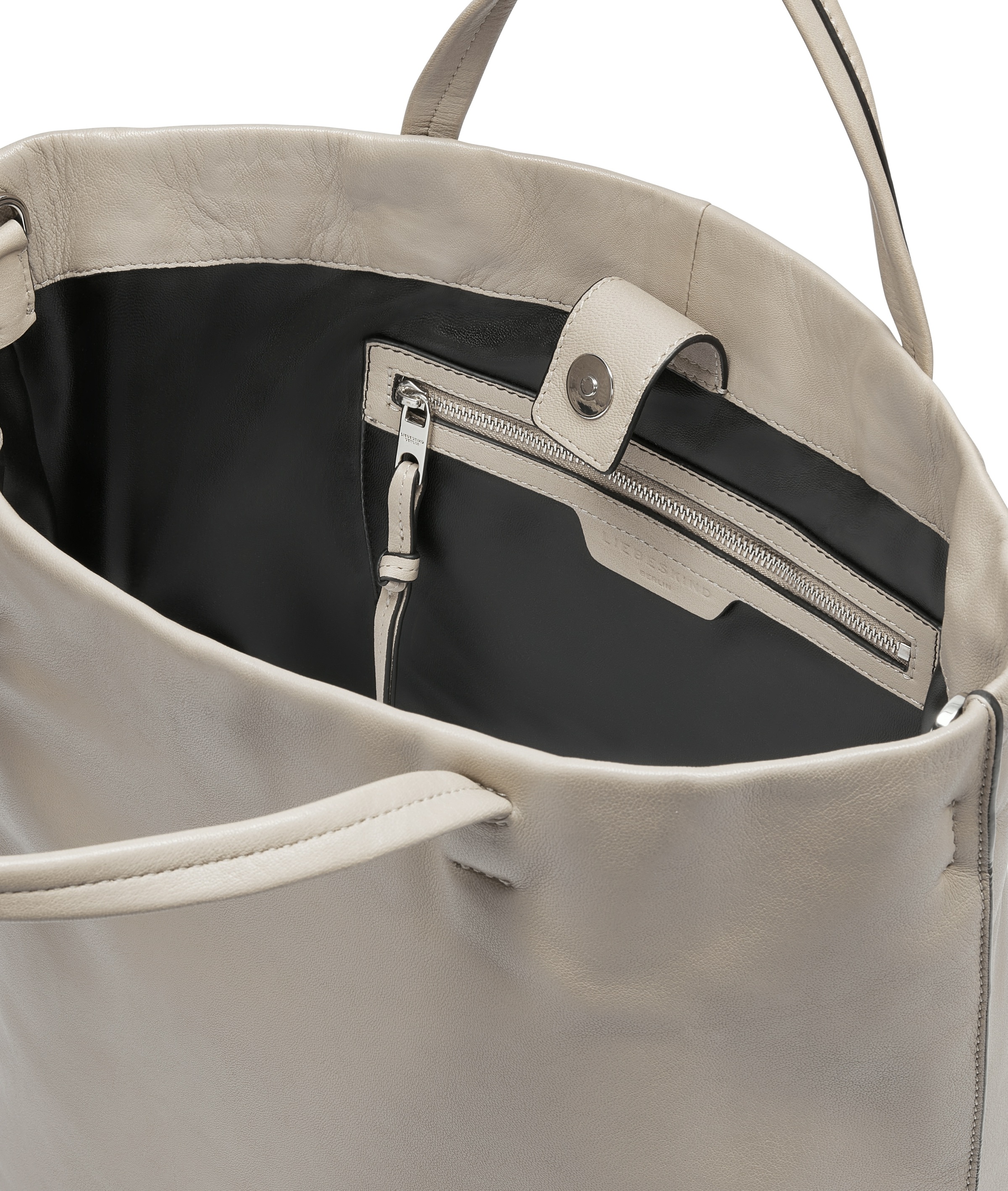 Liebeskind Berlin Shopper »Tote L HERA SHEEP NATURAL«, Henkeltasche Schultertasche Handtasche Damen