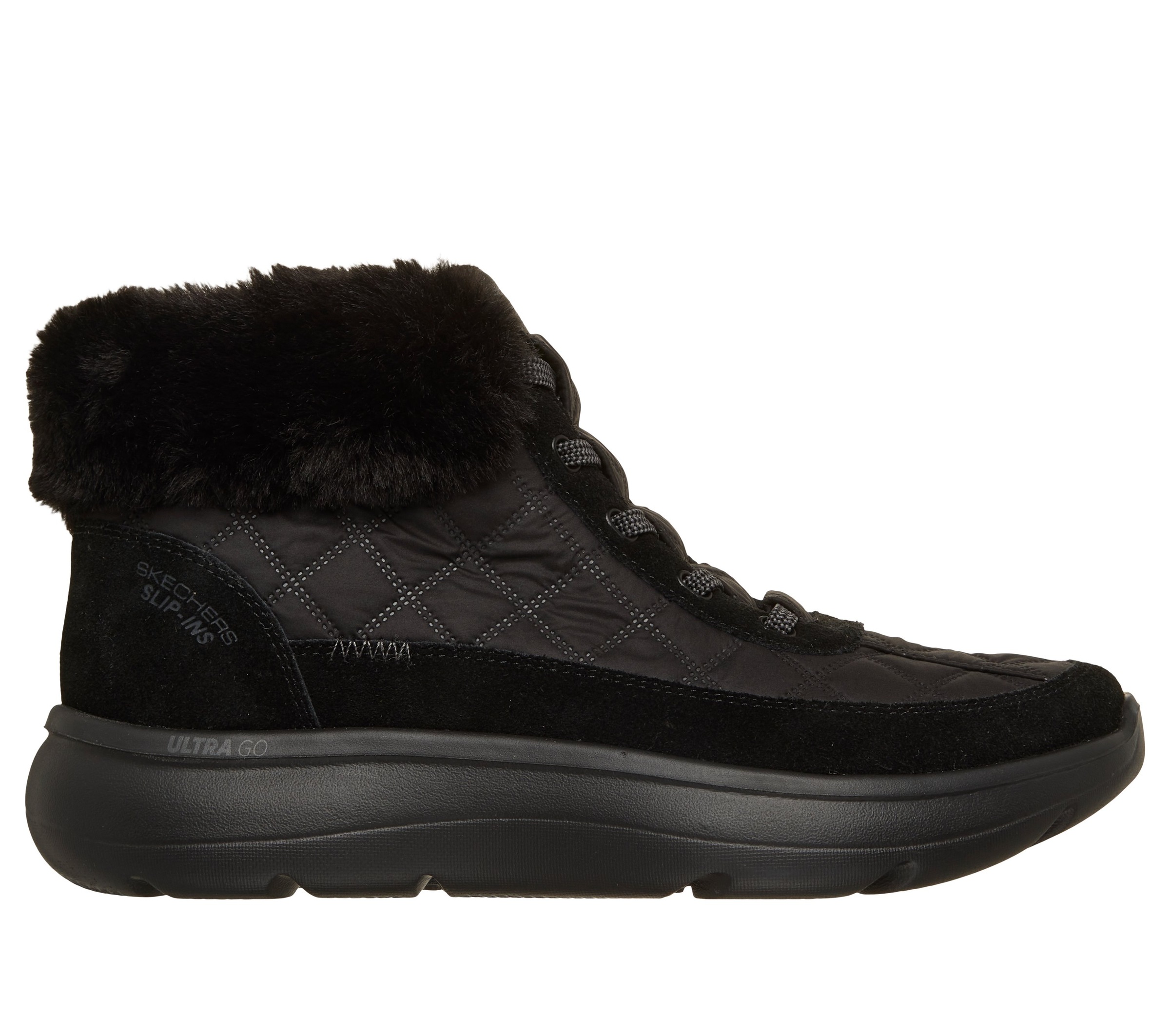 Skechers Winterstiefelette »ON-THE-GO ENCORE-MAISIE«  Boots, elastischen Schnürsenkeln, Skechers Hands Free Slip-ins®