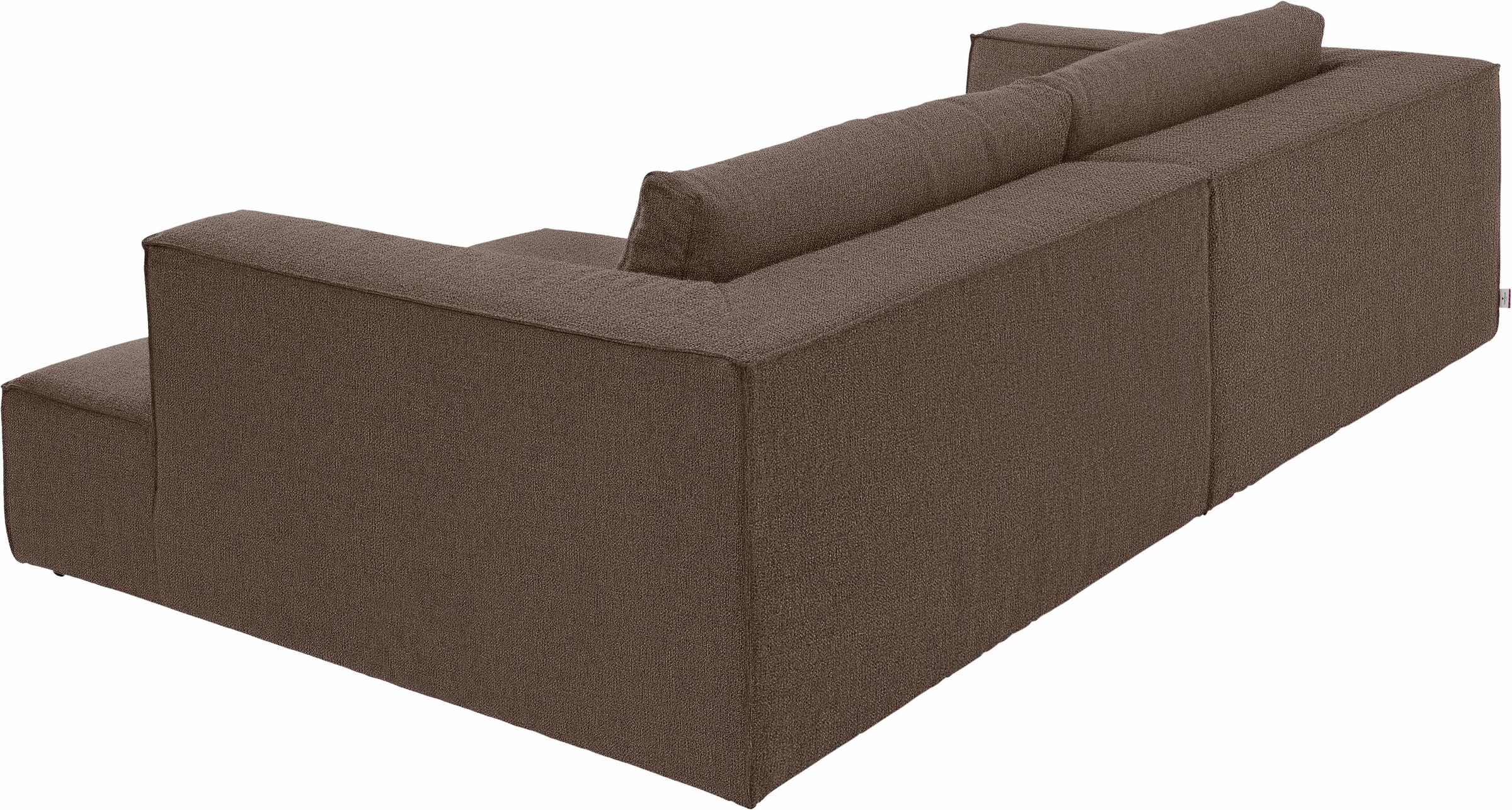 TOM TAILOR HOME Ecksofa »Big Cube Style«, (2 St.), mit cleanen Stegkissen, extra große Sitztiefe, Breite 270cm