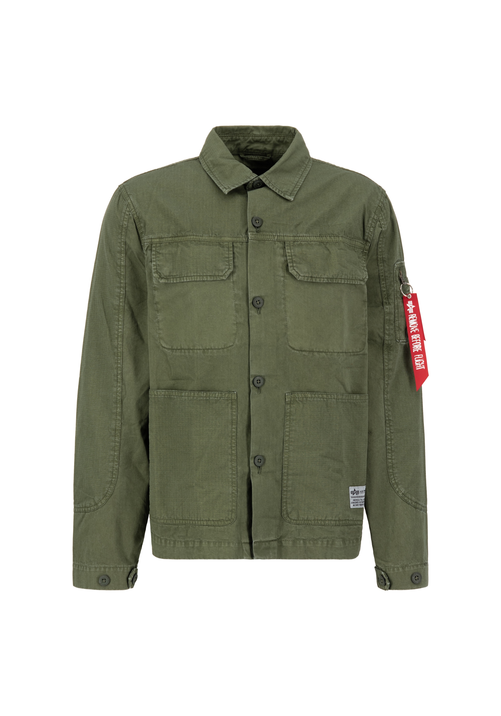 Alpha Industries Hemdjacke "Color Block Overshirt" günstig online kaufen