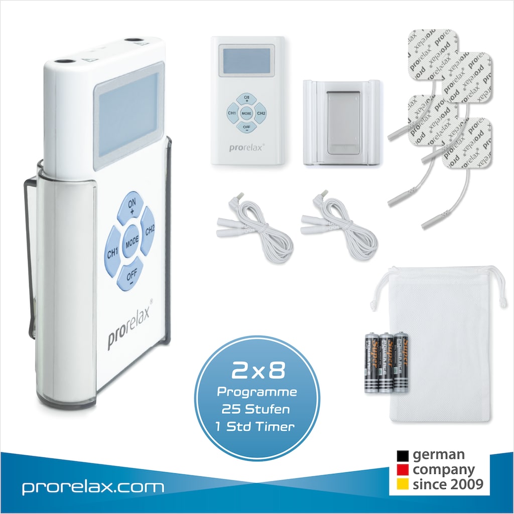 prorelax TENS-EMS-Gerät »39263 TENS+EMS DUO«