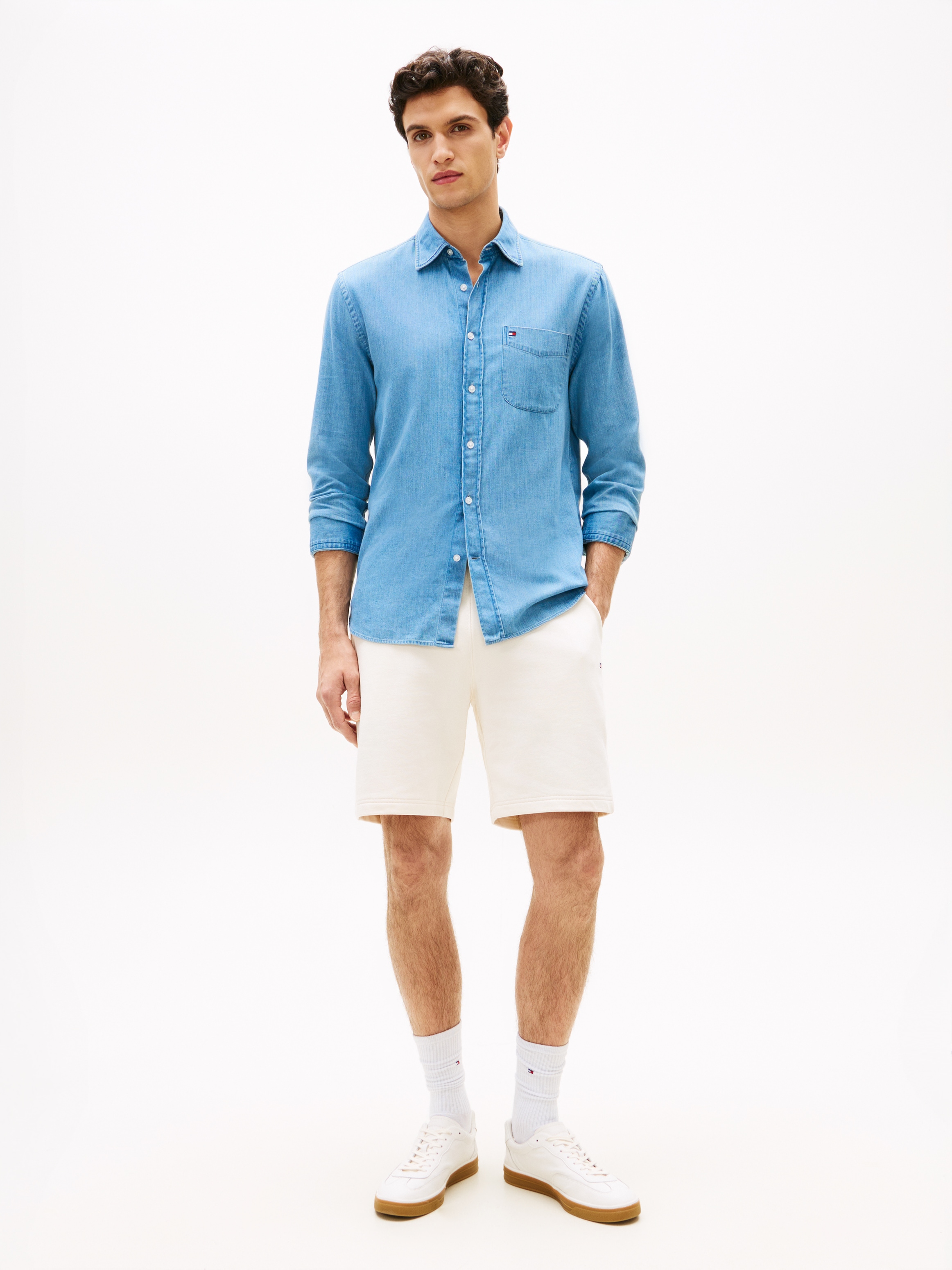 Tommy Hilfiger Sweatshorts »ESSENTIAL TERRY«  Regular fit mit elastischem Bund