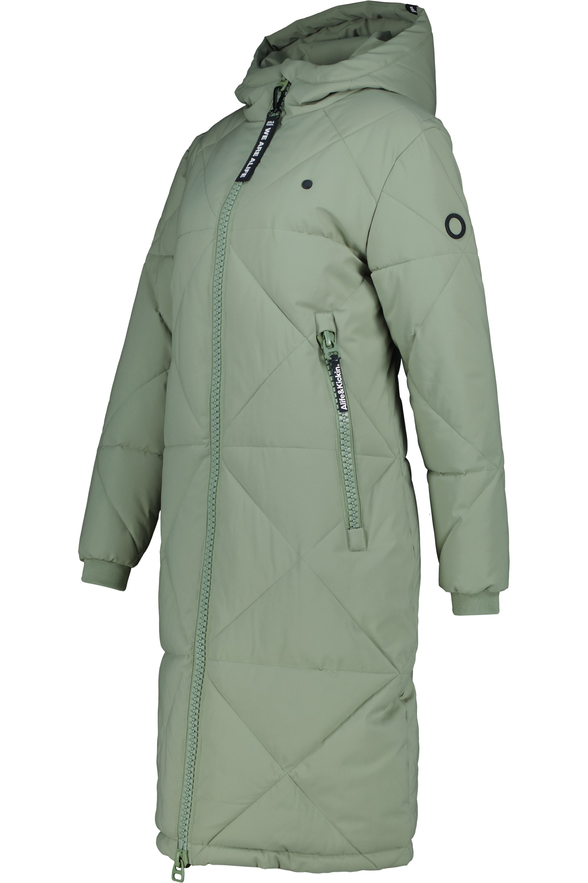 Alife & Kickin Winterjacke »Damen EnyaAK A«, Figurnah geschnittener Wintermantel mit 2-Wege Reißverschluss