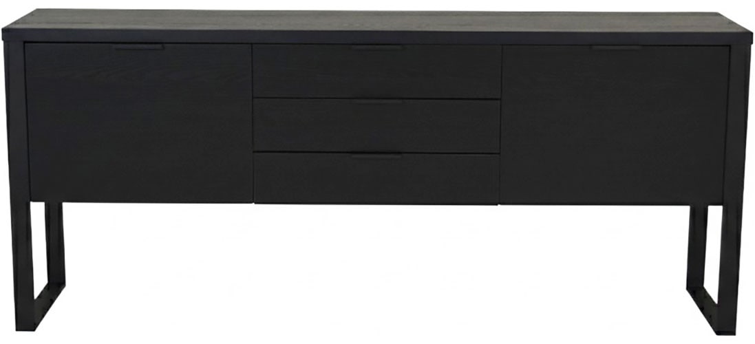 Jahnke Sideboard »LOOP SB 180« Sideboard,2 Türen + 3 Schubladen, Metallrahmen, Breite 180 cm