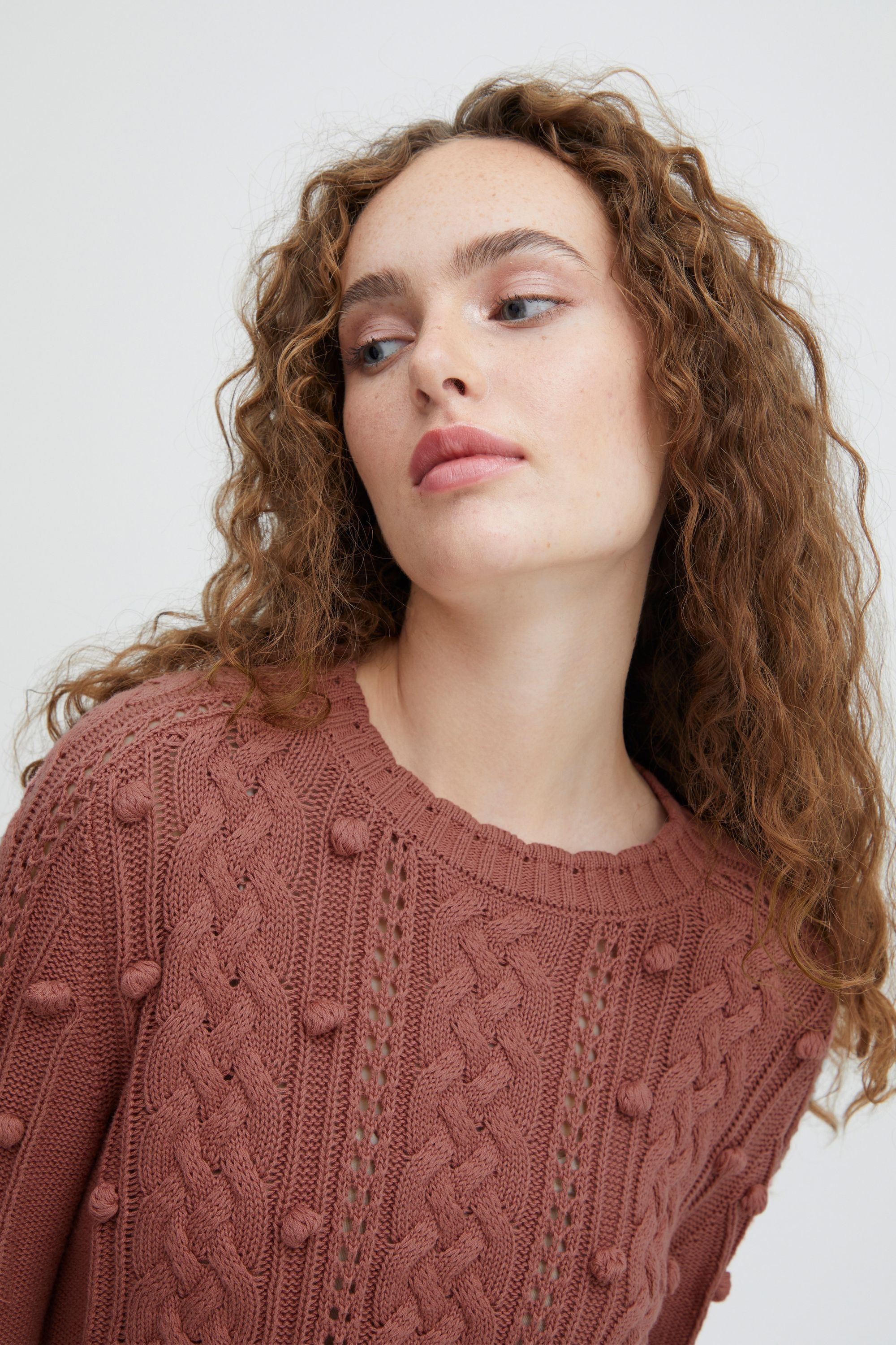 ATELIER RÊVE Strickfleece-Pullover »Strickpullover IRKamelia«