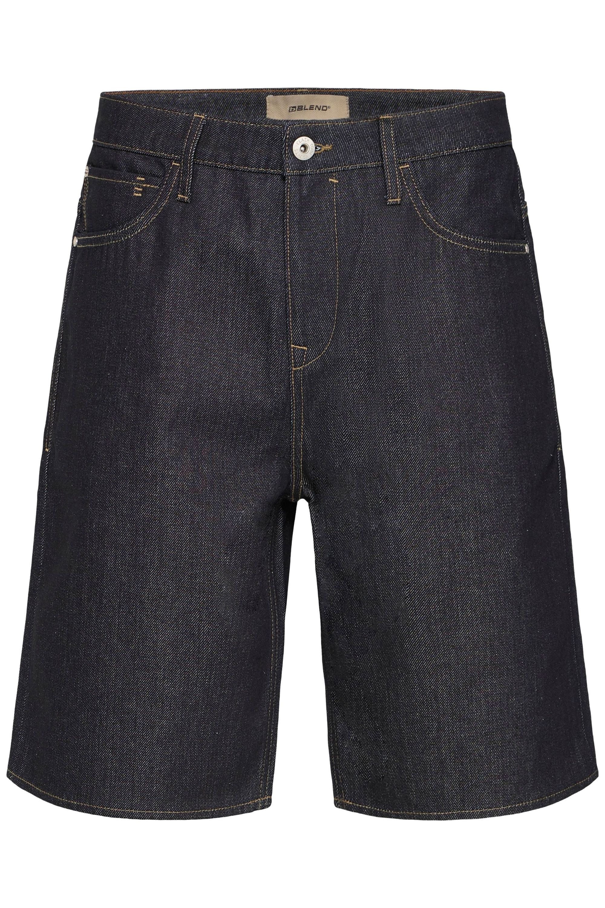 Blend Bermudas "BHBreeze Loose Fit" Weite Jeans-Shorts mit Gürtelschlaufen günstig online kaufen