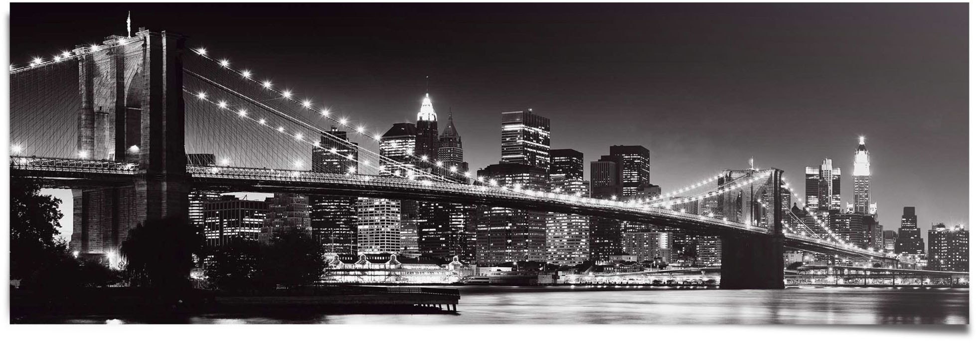 Reinders Poster "New York Brooklyn Bridge" 1 Stk. tlg. günstig online kaufen
