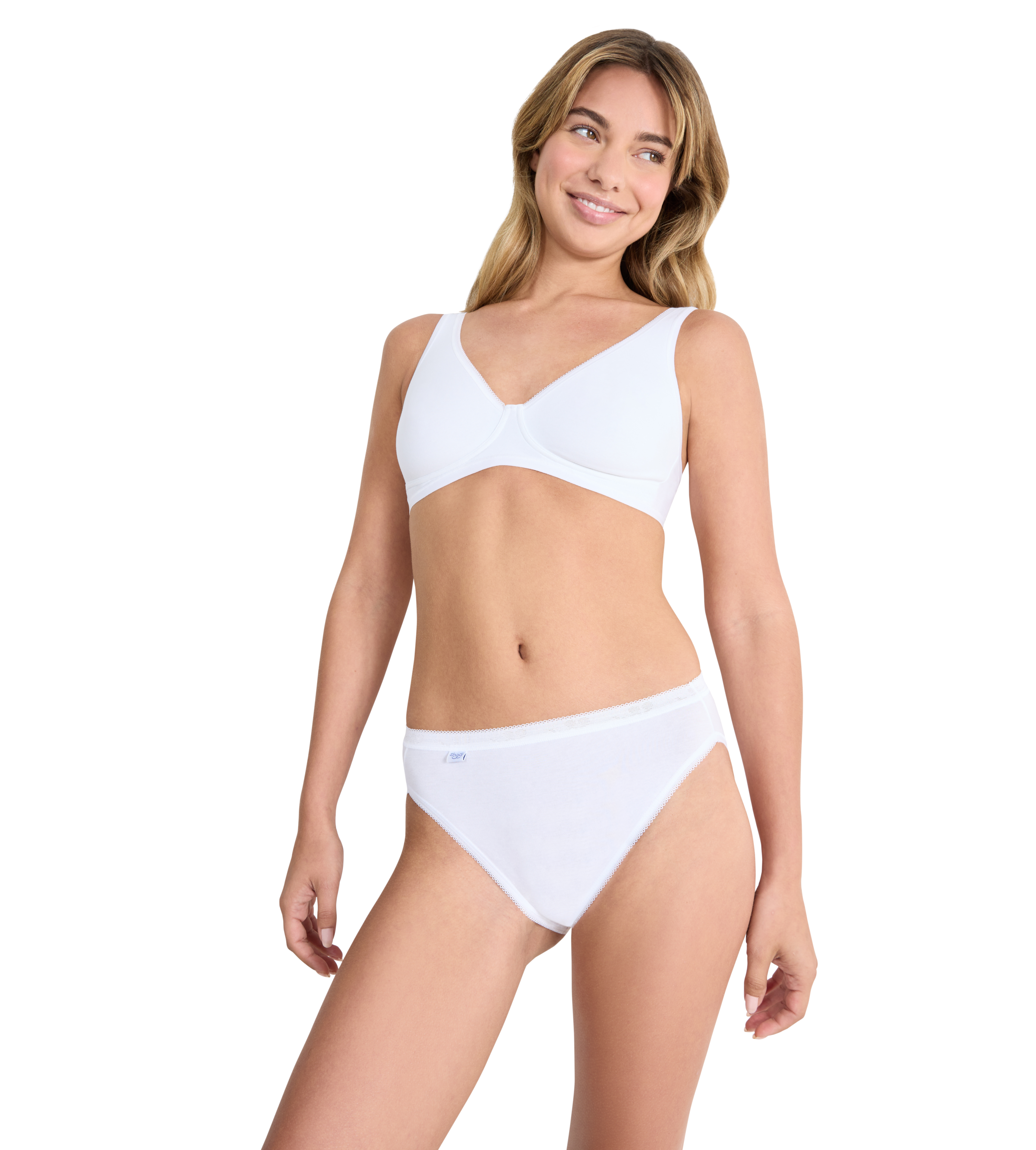 sloggi Tai-Slip »Basic+ Tai 3P«, (3er Pack), mit kleinen Zierborten