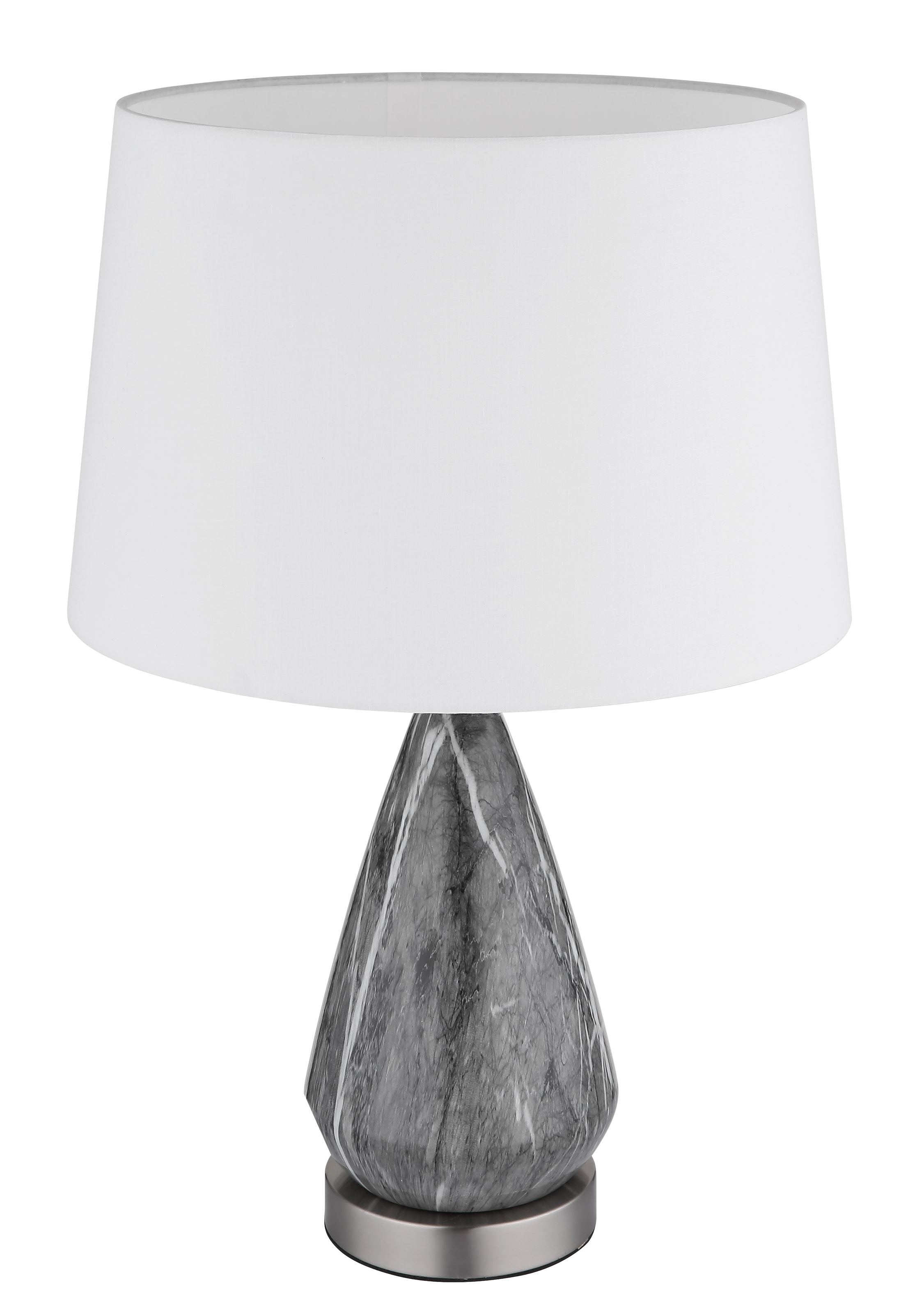 GLOBO LIGHTING Tischleuchte »KISA« E27 1 Stk. Tischlampe Nachttischlampe Deko-Tischleuchte Schlafzimmer