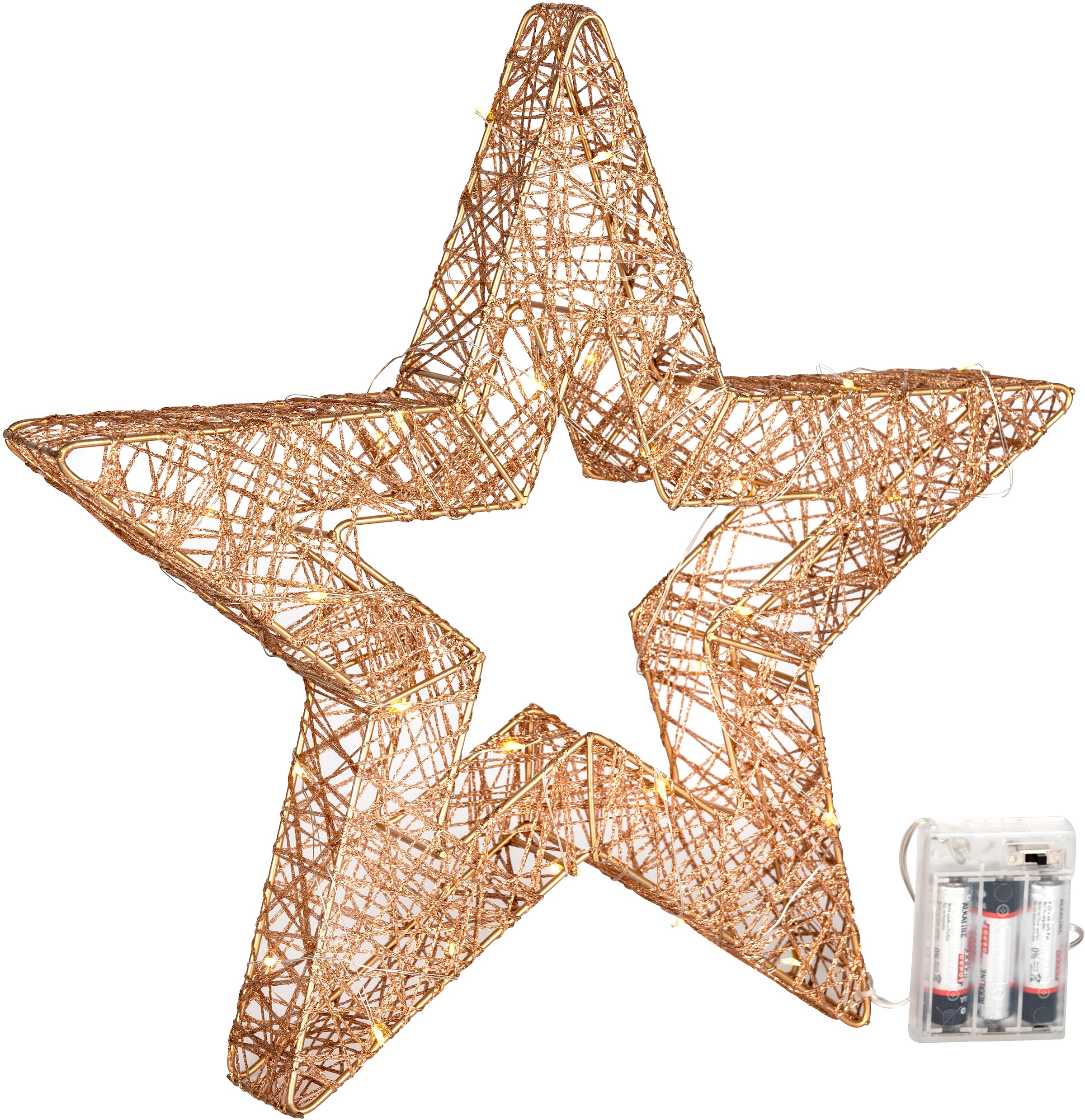 »Weihnachtsstern, | Star-Max 40 für BAUR LED Innenbereich Weihnachtsdeko«, Stern flammig-flammig, kaufen nur den