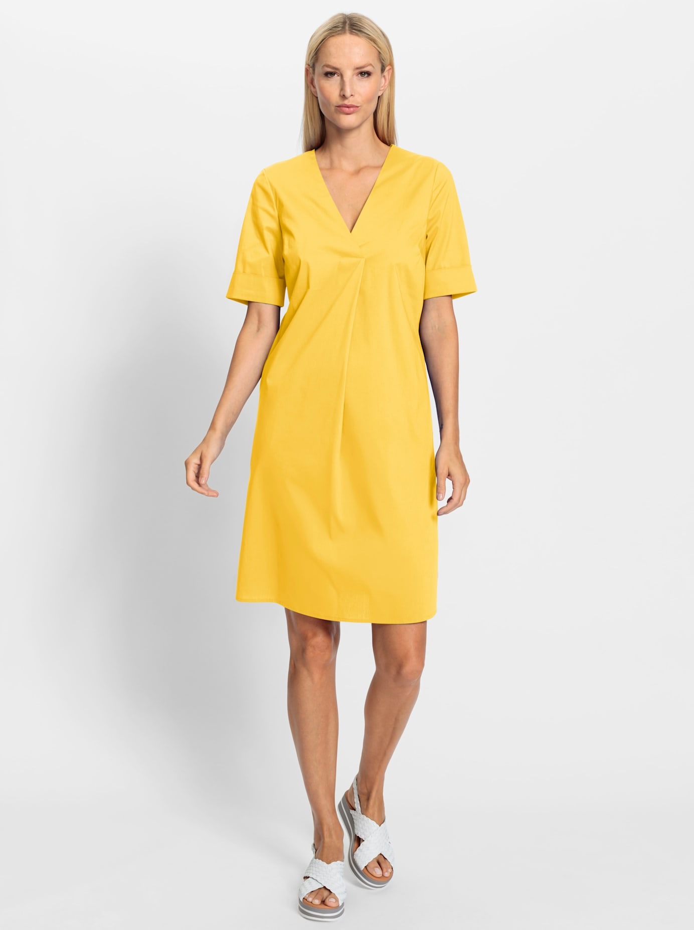 heine Sommerkleid "Kleid" Eingrifftaschen günstig online kaufen