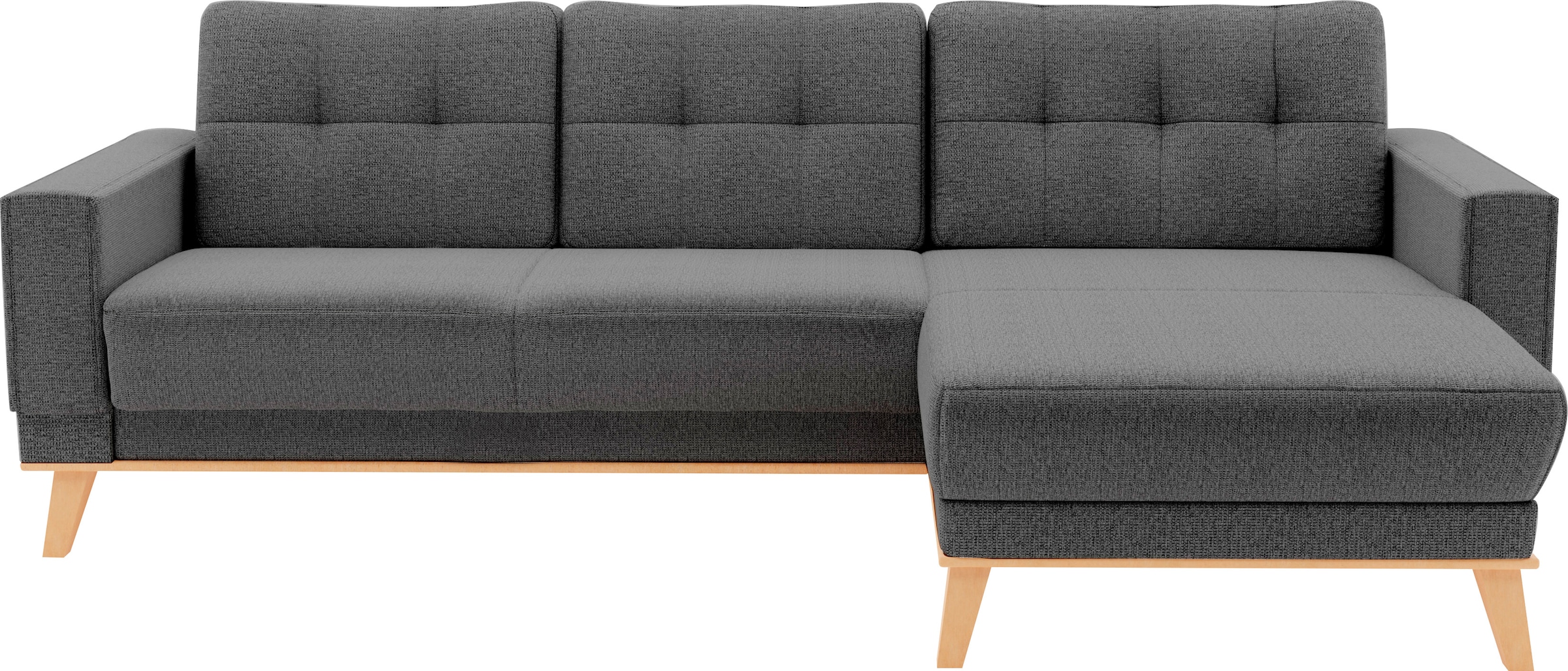 sit&more Ecksofa "Lavida L-Form", wahlweise mit Kippfunktion und Bettkasten günstig online kaufen