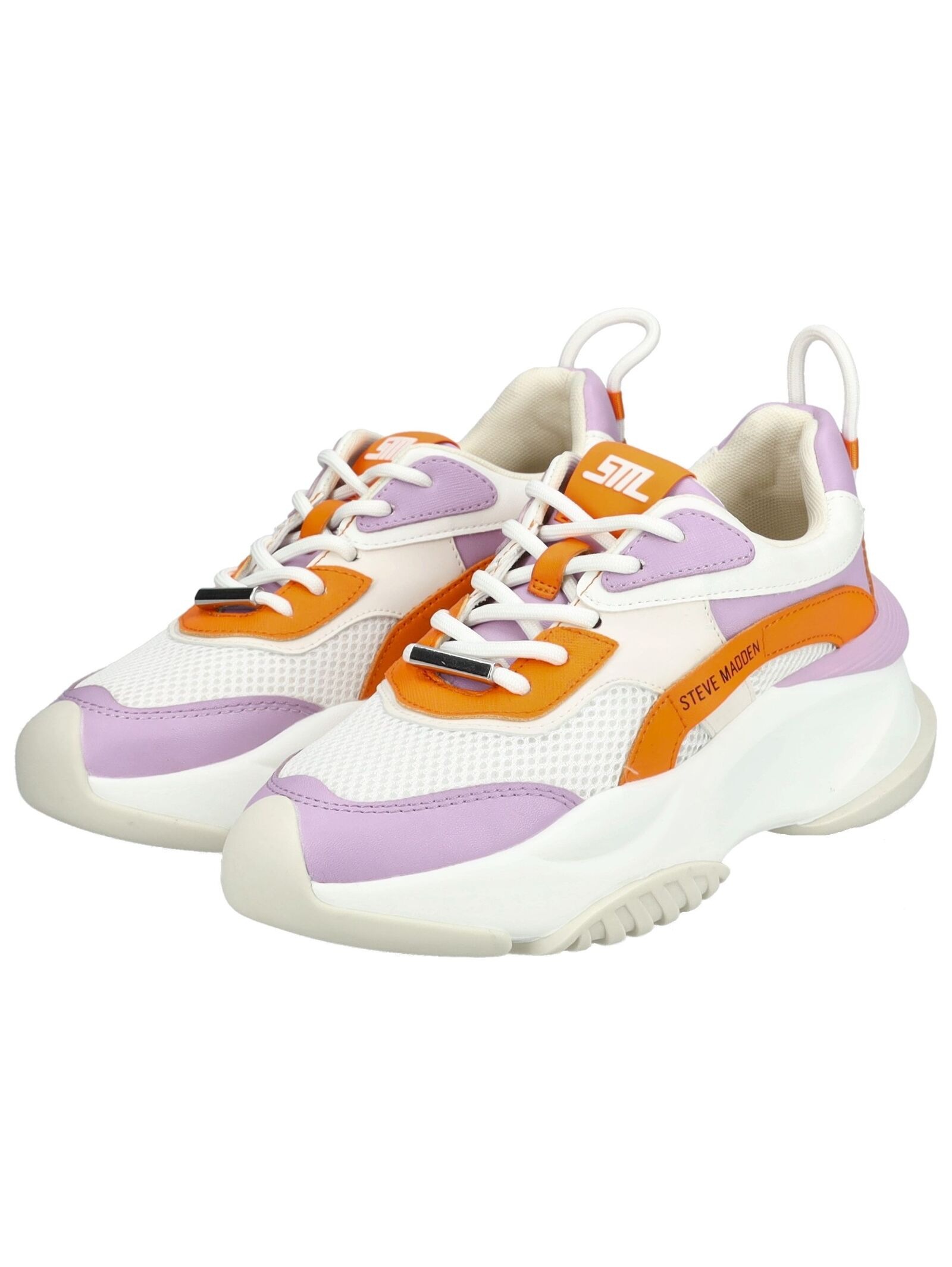 Sneaker STEVE MADDEN "STEVE MADDEN Sneaker Lederimitat/Textil", Damen, Gr. 37, lavender, Lederimitat, Textil, Schuhe Sneaker 3