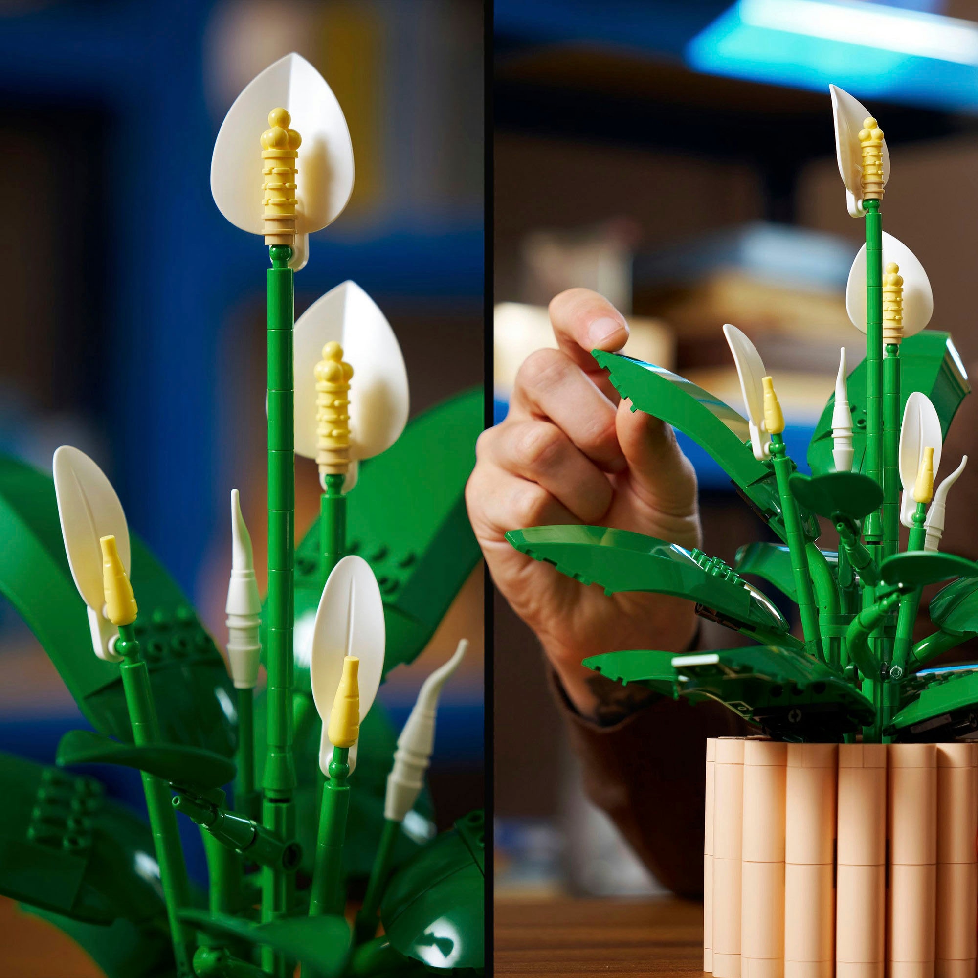 LEGO® Konstruktionsspielsteine »Friedenslilie (11504), LEGO Botanicals« Made in Europe