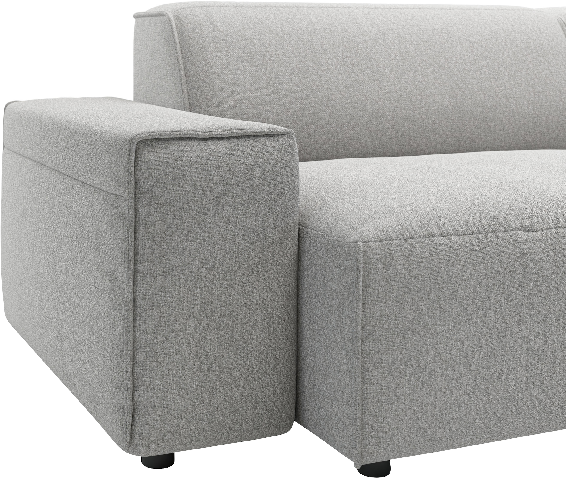 andas Ecksofa »Glimminge auch in Breitcord, Feincord, Bouclé + Easy care-Bezug«, L-Form, Breite 294, Zierkissen