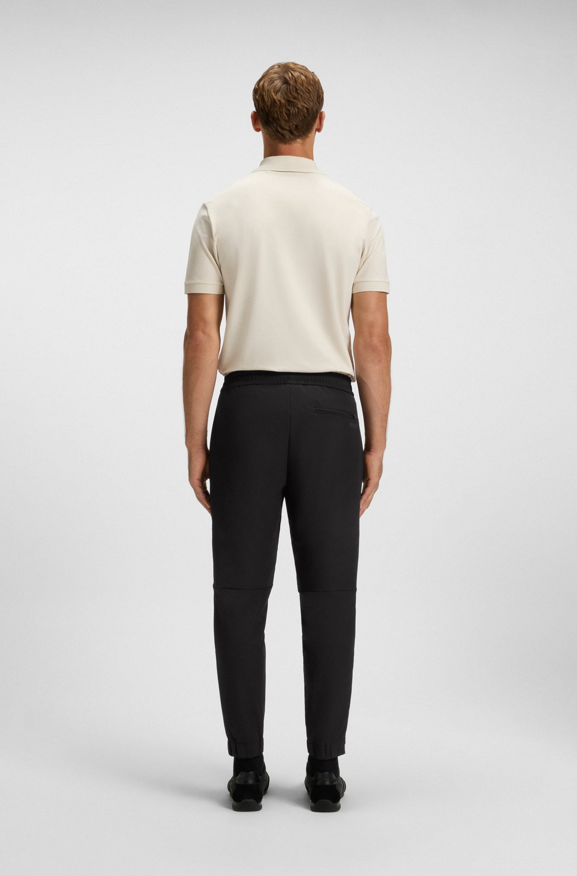 BOSS GREEN Stretch-Hose »T Flex«, mit elastischem Bund und Kordelzug