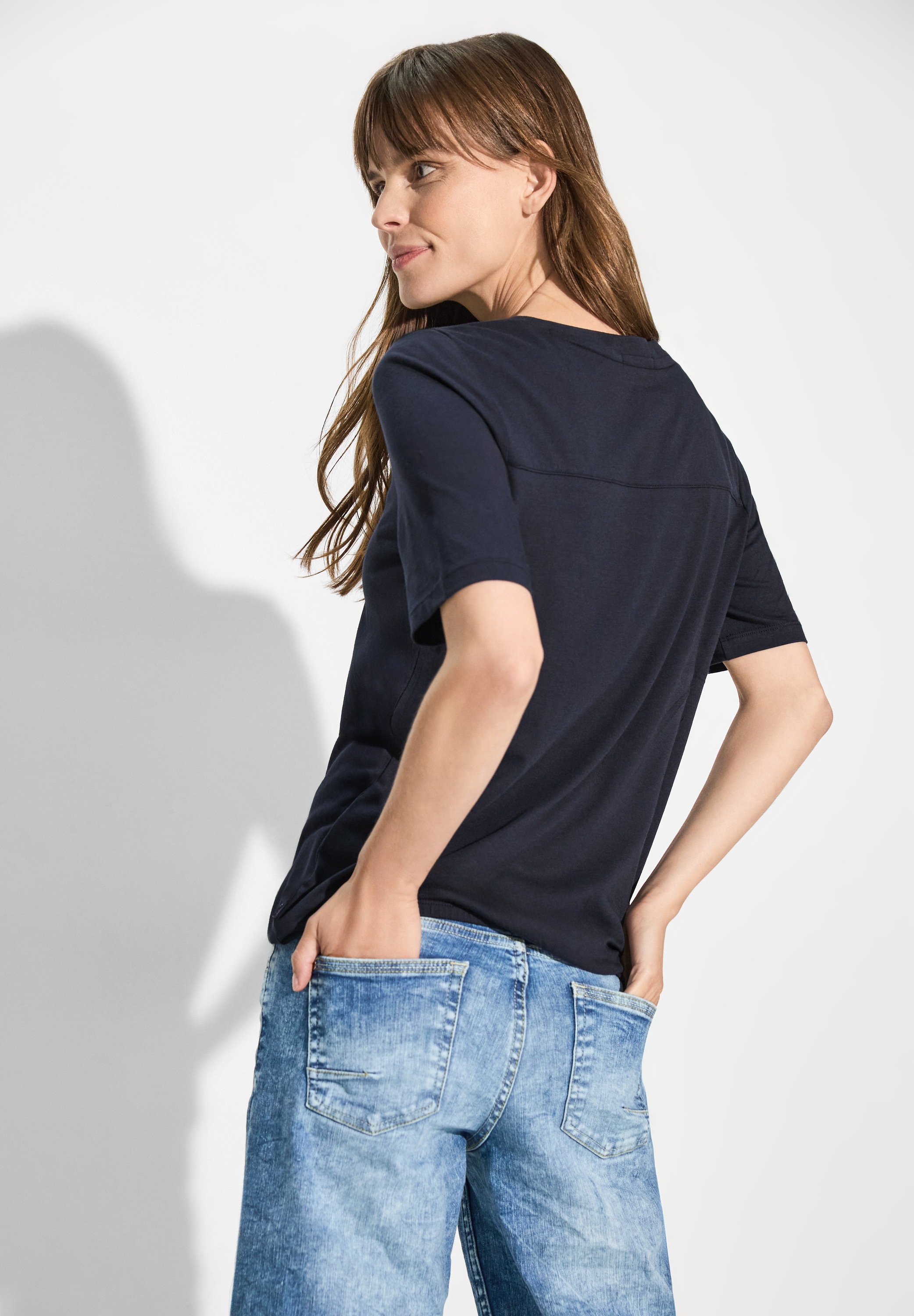 Cecil Tunikashirt, mit V-Ausschnitt
