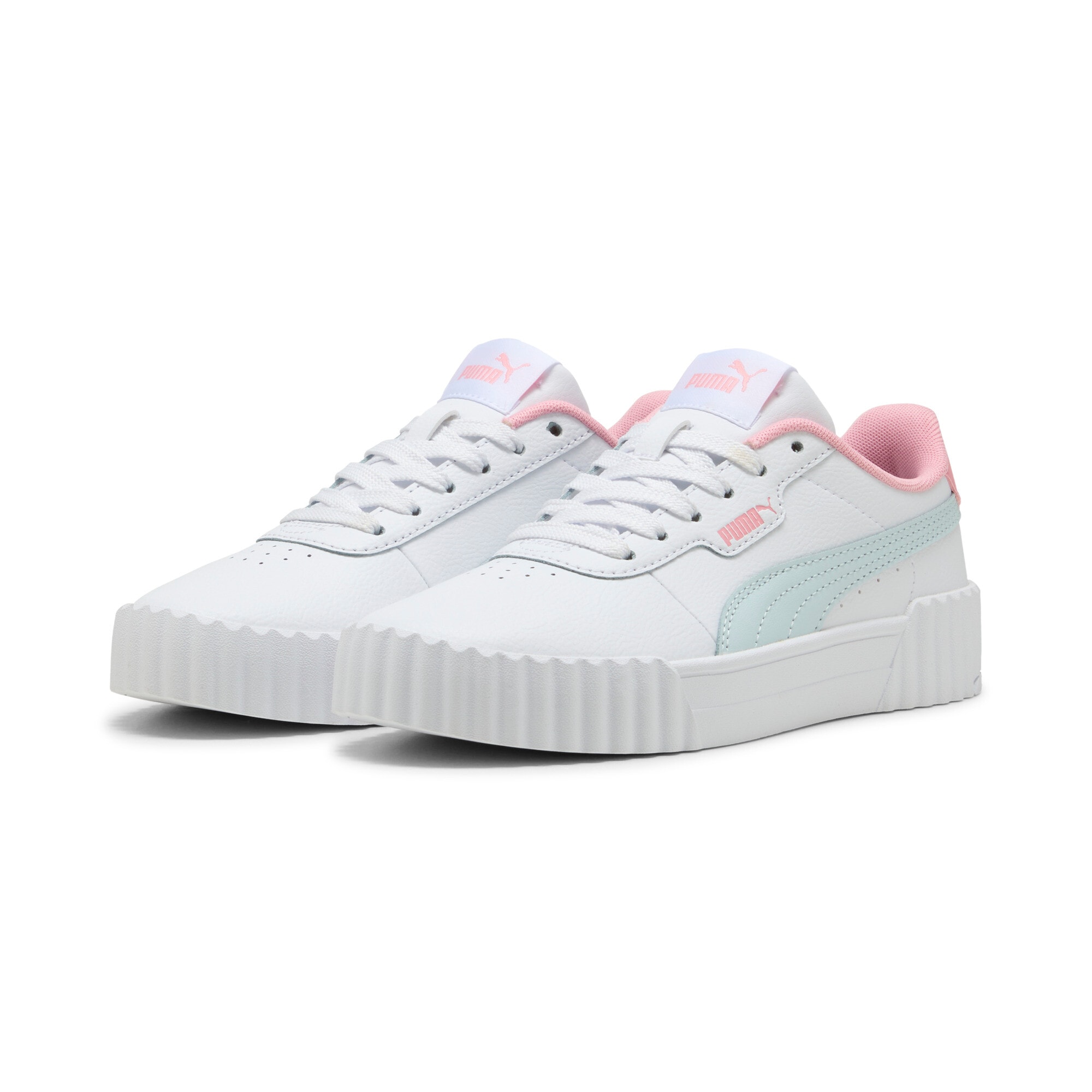 PUMA Sneaker "CARINA 30 JR" mit Schnürung, leicht profiliertes Laufsohlenprofil, für Jugendliche
