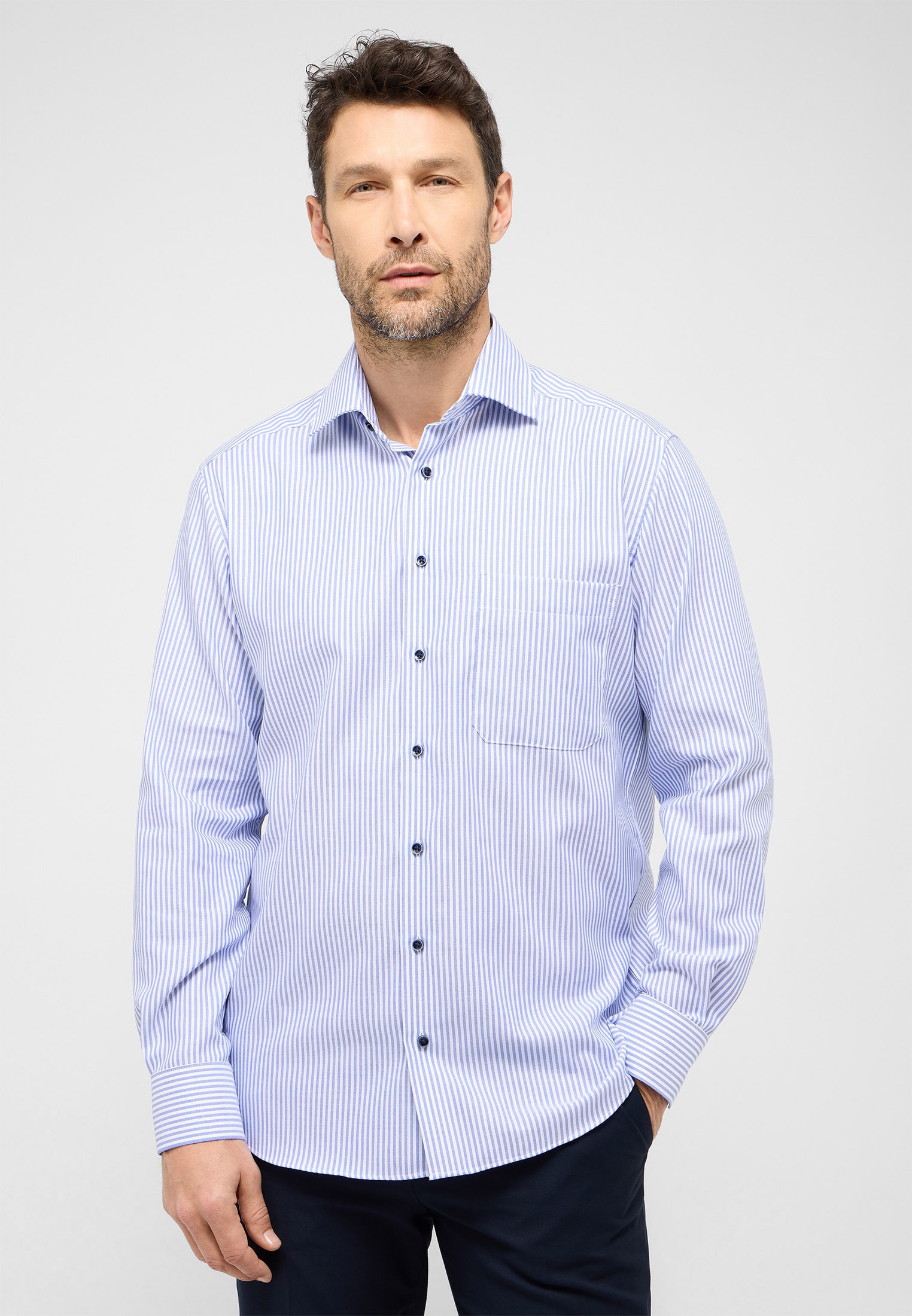 Eterna Langarmhemd "COMFORT FIT" günstig online kaufen