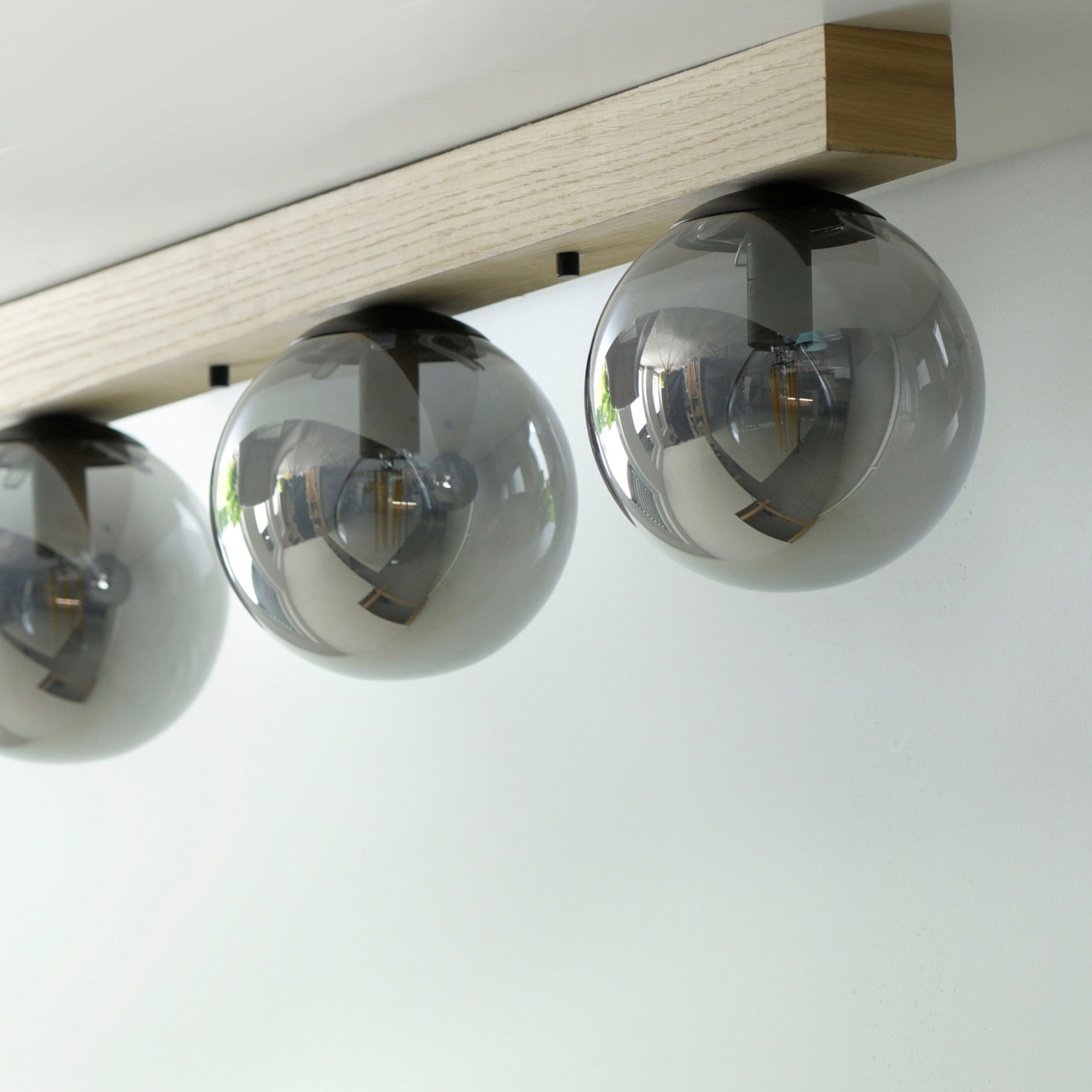 JUST LIGHT Deckenleuchte »GREEN WIDO«, 3 flammig, Leuchtmittel E14 | ohne Leuchtmittel