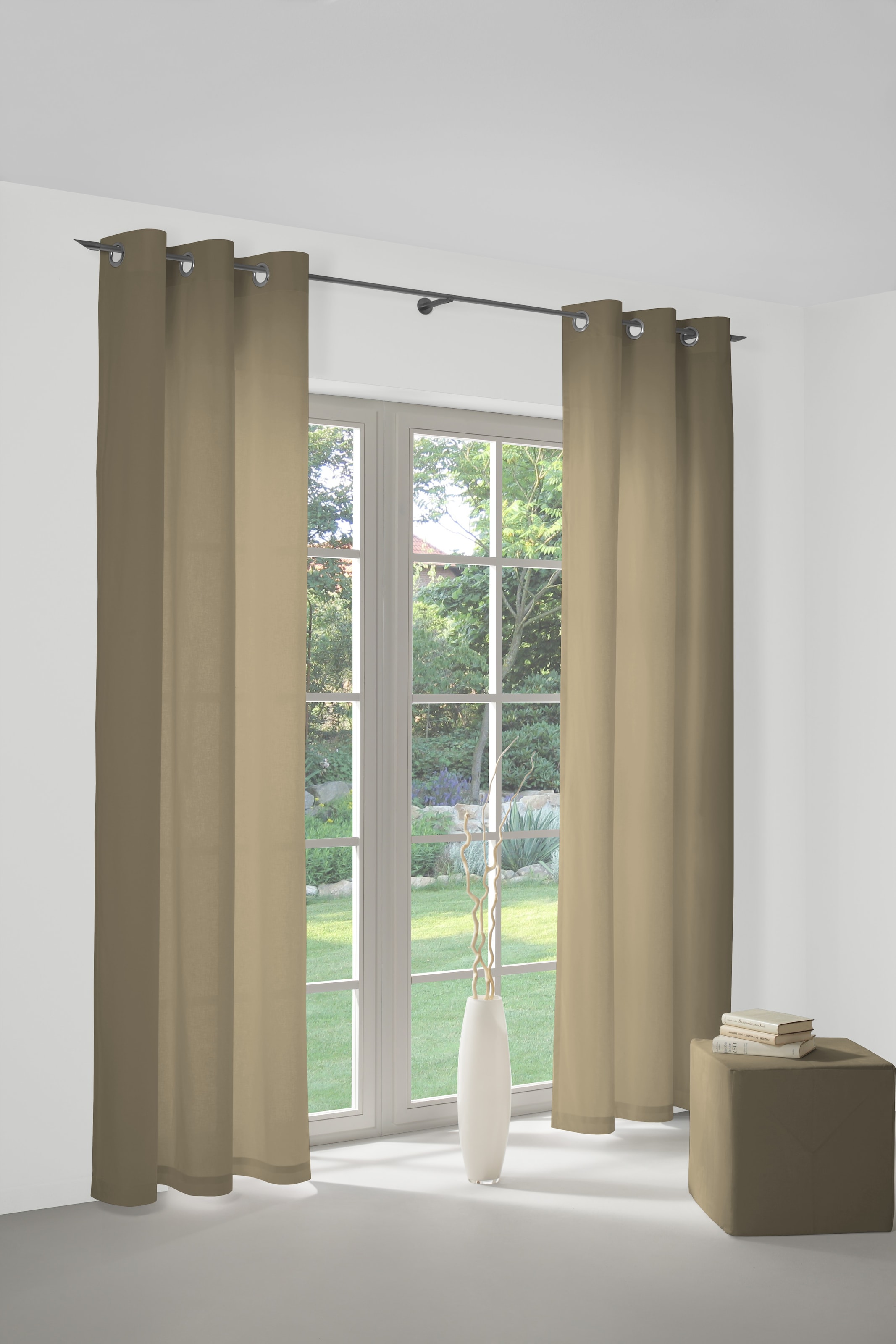 Wirth Vorhang "Dim out" Ösen 1 Stk. tlg. günstig online kaufen