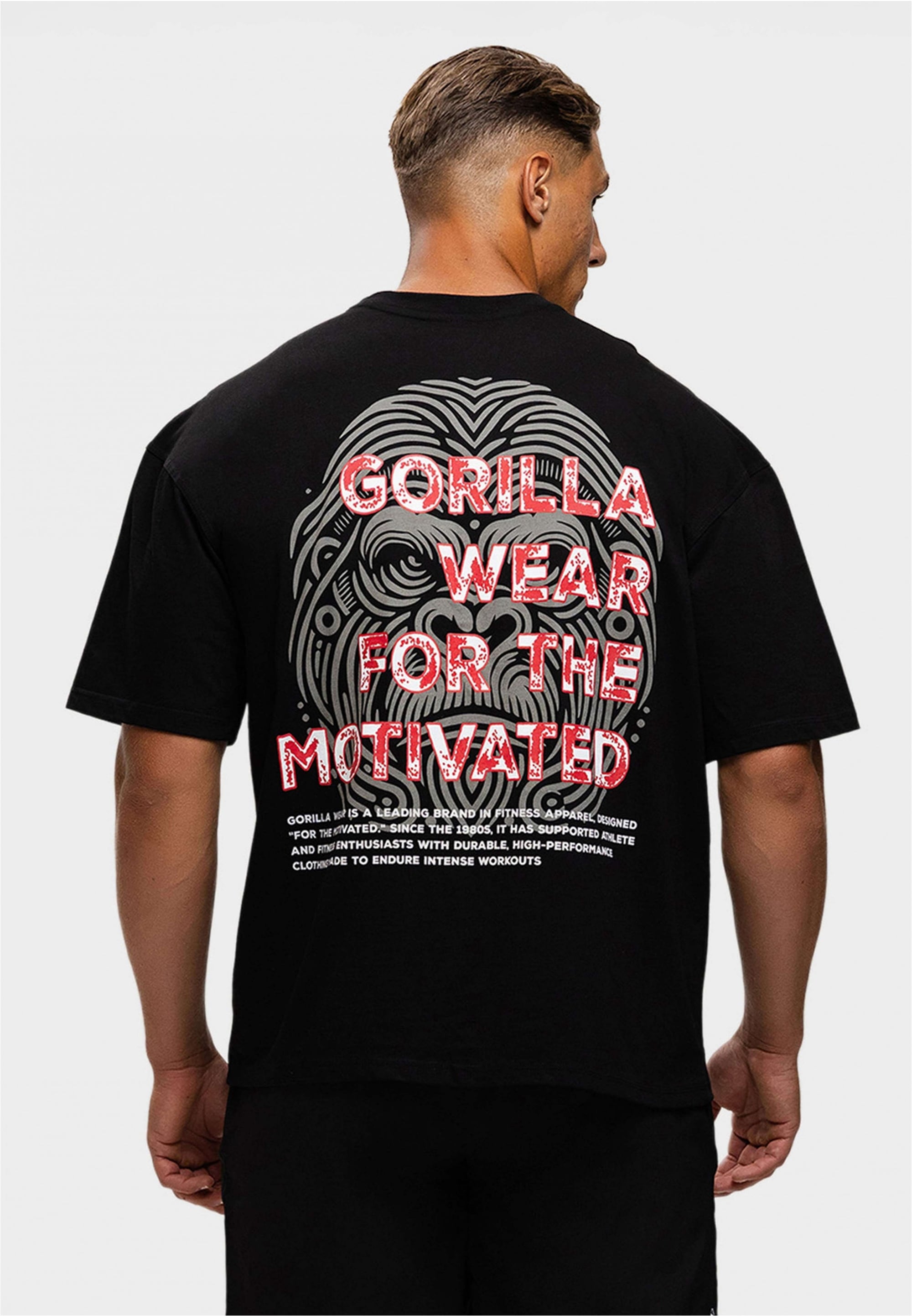 Gorilla Wear Funktionsshirt mit klassischem Rundhalsausschnitt