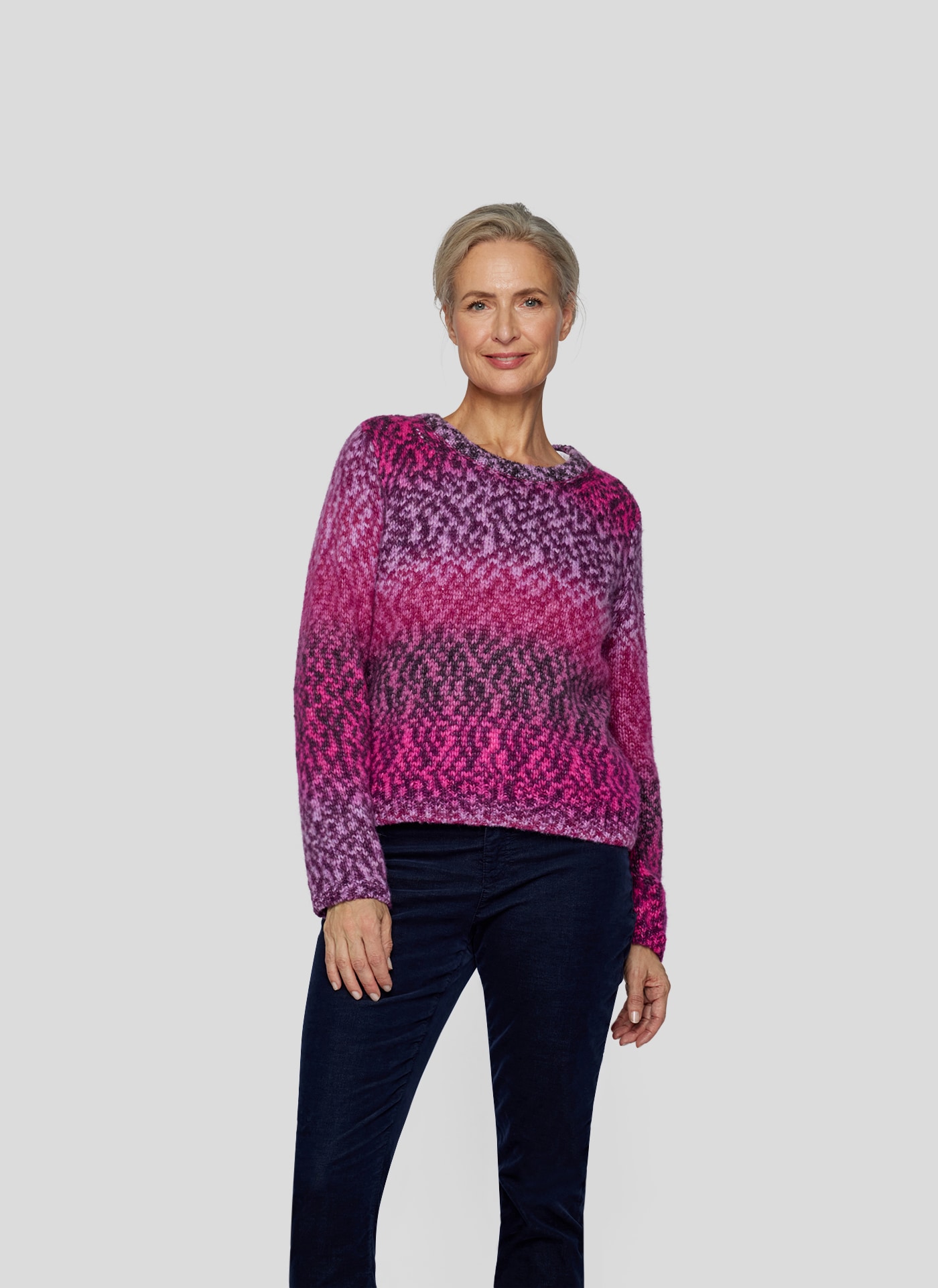 Strickpullover »RABE Pullover mit Farbverlauf«