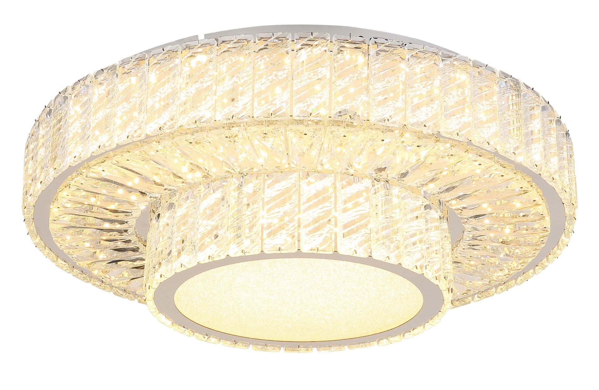 GLOBO LIGHTING Deckenleuchte »MUCKY«, Leuchtmittel LED-Modul | LED fest integriert, K5 Kristalle klar