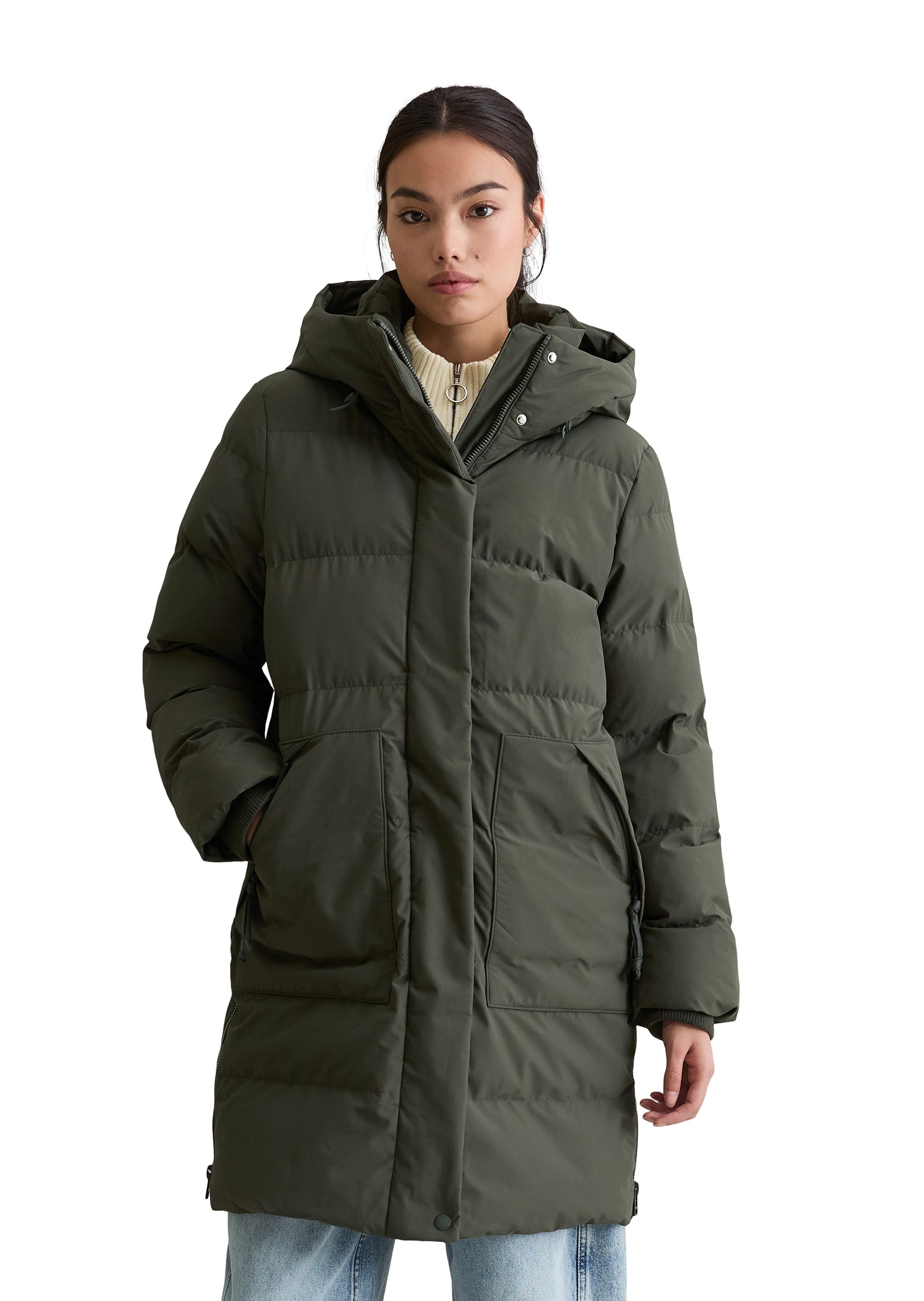 Marc OPolo DENIM Steppmantel "mit wasserabweisender Oberfläche" günstig online kaufen