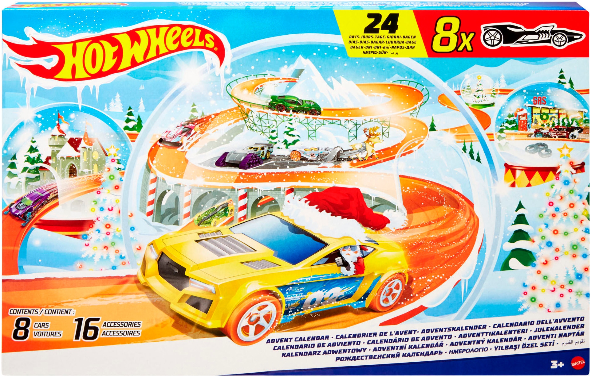 Spielzeug-Adventskalender »Hot Wheels 2024«, ab 3 Jahren