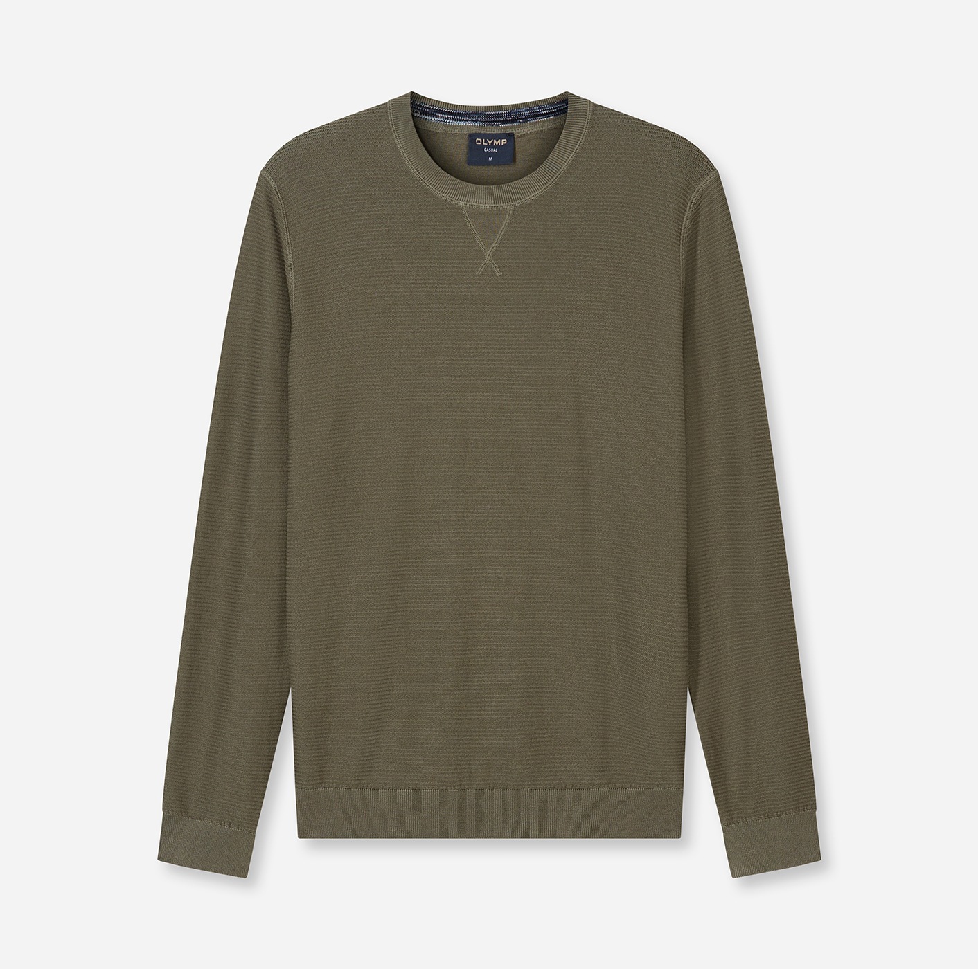 OLYMP »OLYMP Strick Casual« mit modischem Strukturmuster