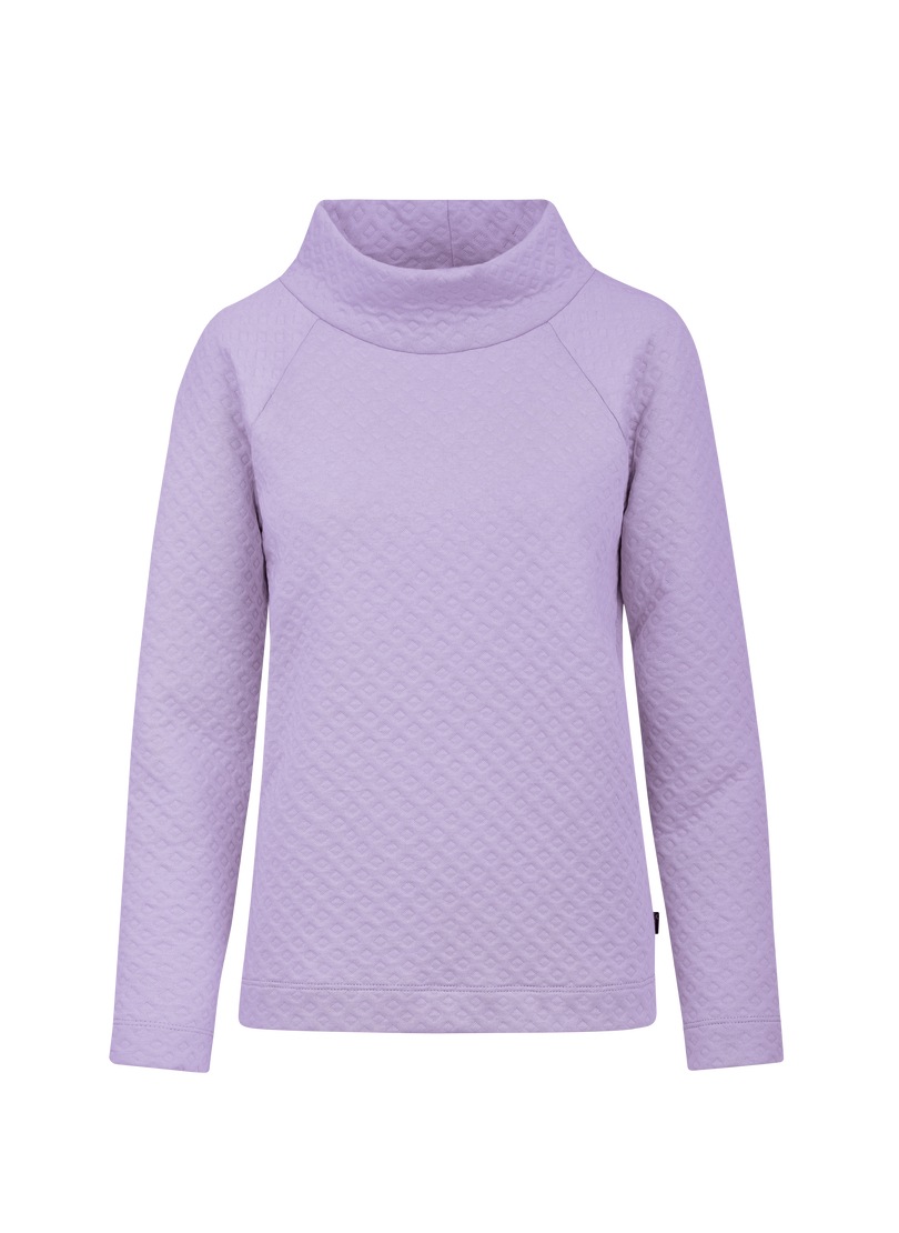 Trigema Sweatshirt »TRIGEMA Sweatshirt in Jacquard-Strick-Qualität«