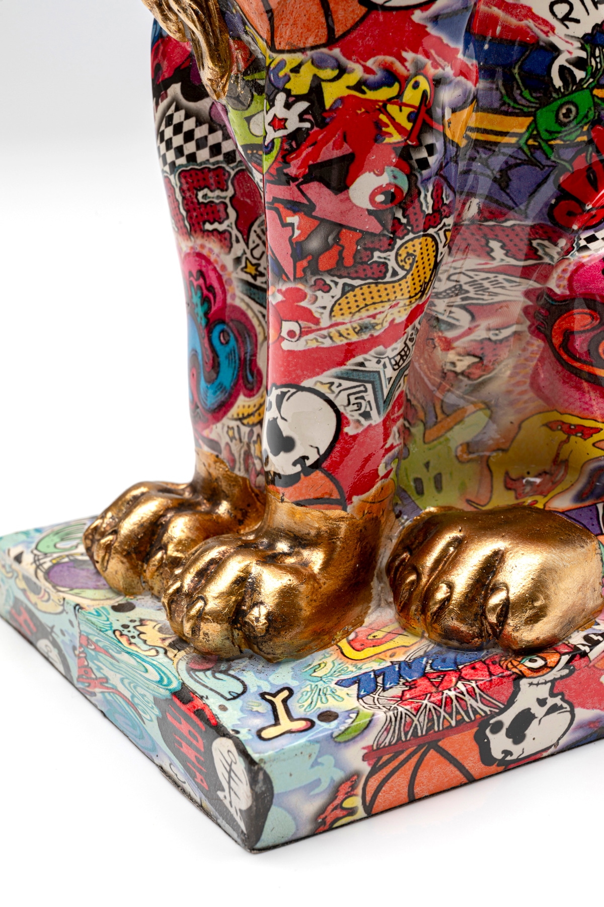 Kare Design Dekofigur »Graffiti King Lion 29cm«