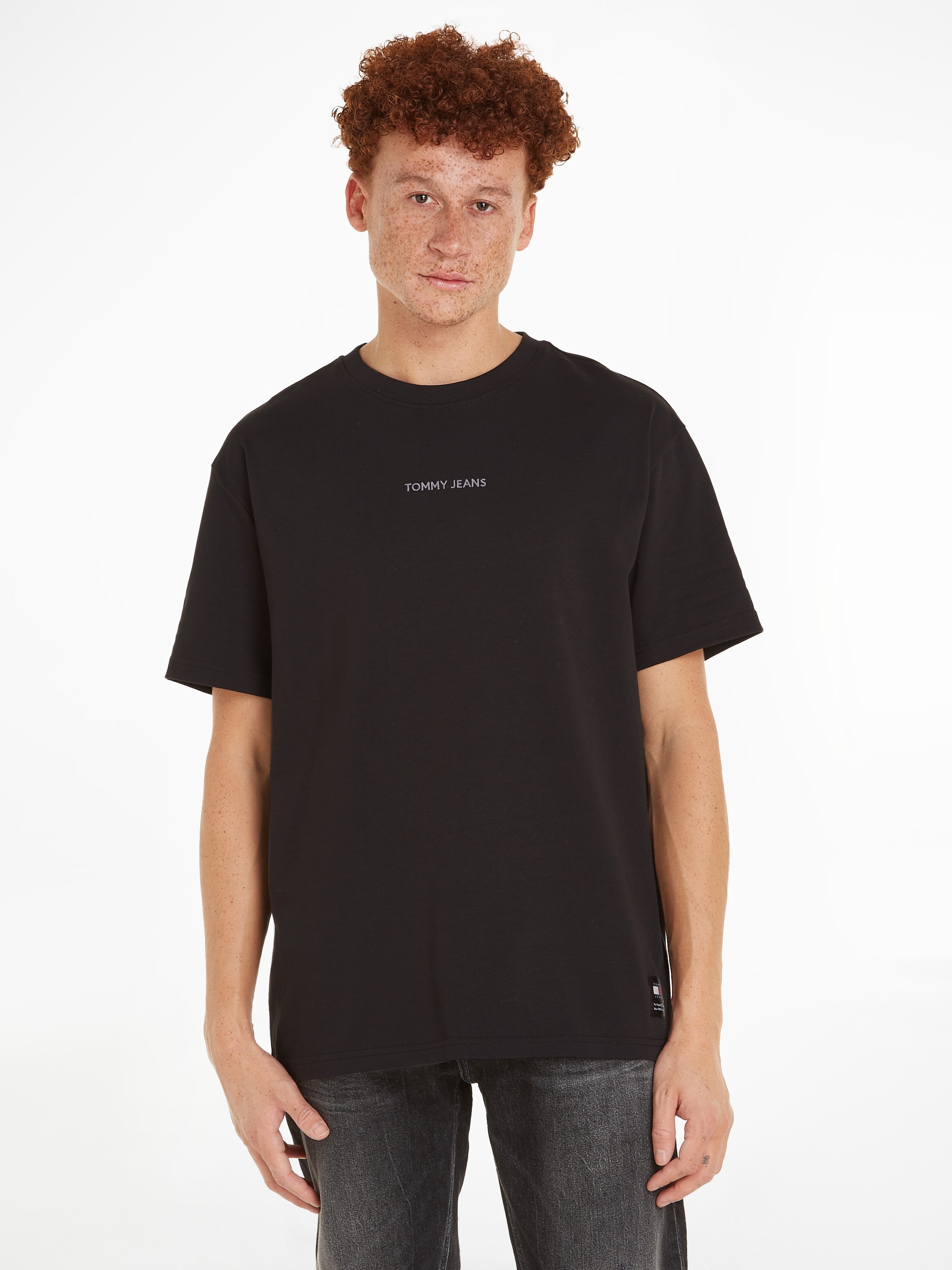 T-Shirt »TJM REG S NEW CLASSICS TEE EXT«, mit Tommy Jeans Schriftzug