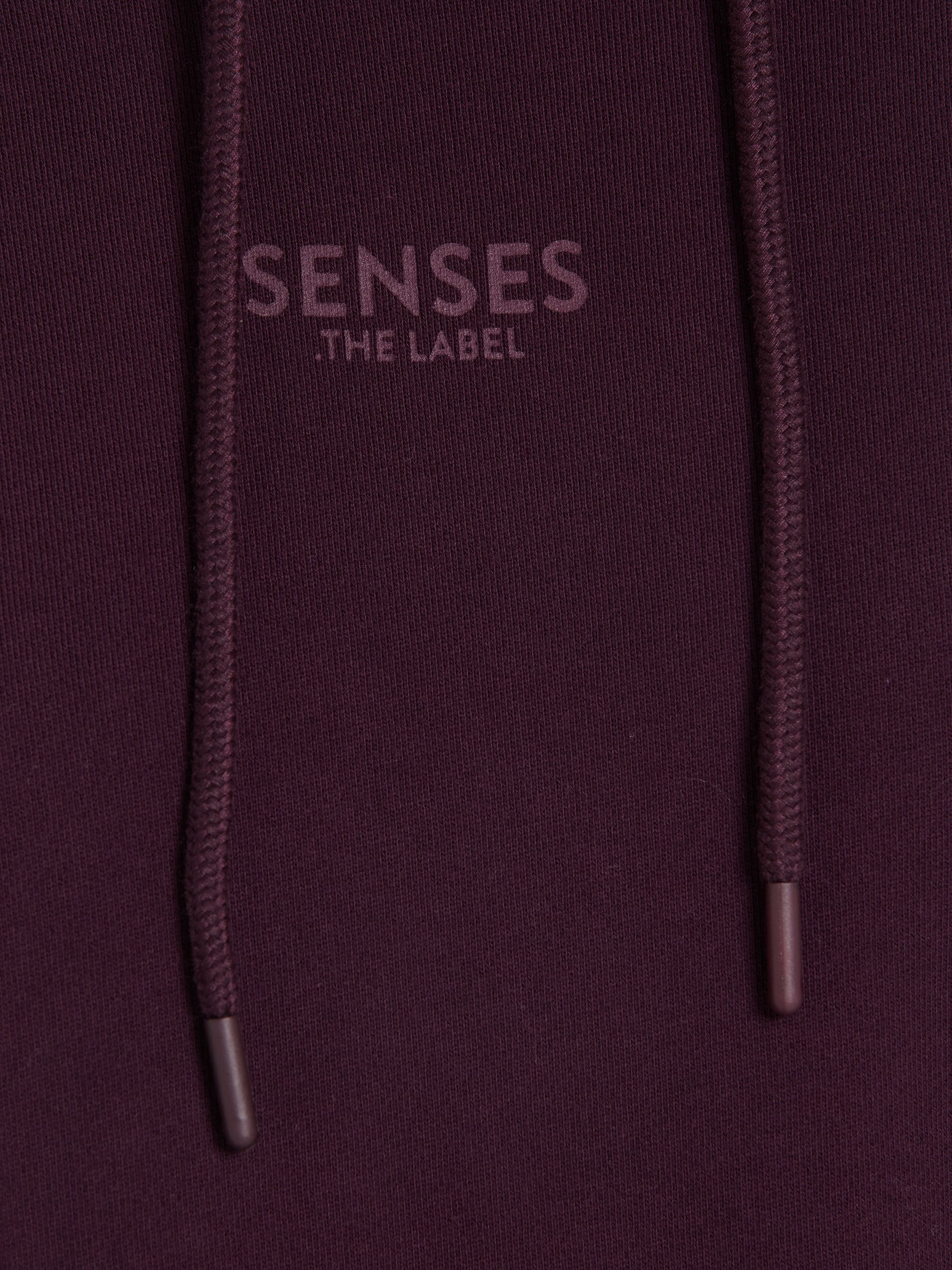 SENSES.THE LABEL Sweatkleid Ohne Taschen aus Baumwolle