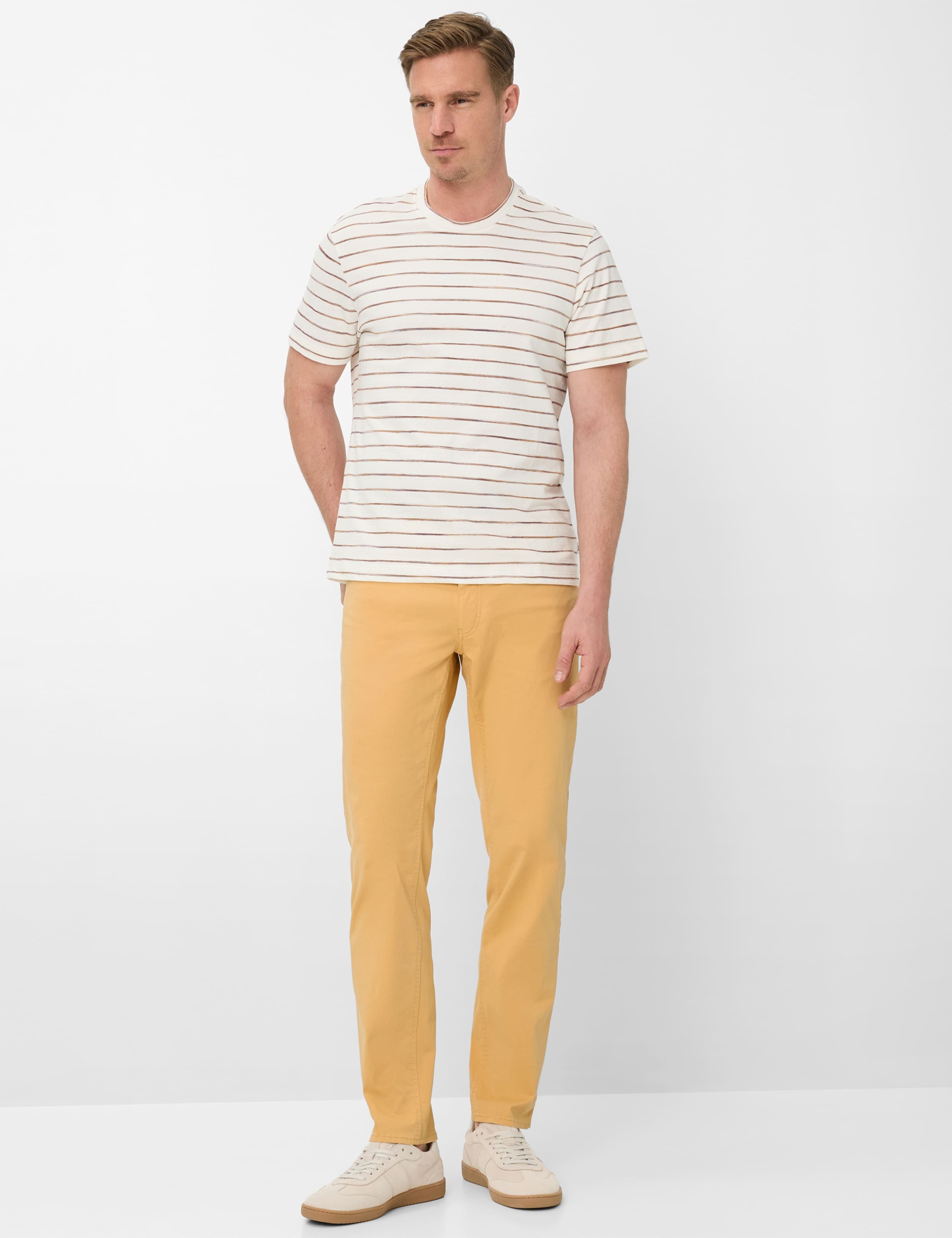 Brax Cooper 5-Pocket Trousers Yellow 32 2