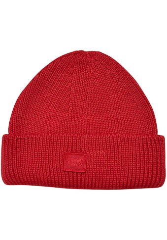 Beanie »Urban Classics Unisex Knitted Wool Beanie«, (1 St.)