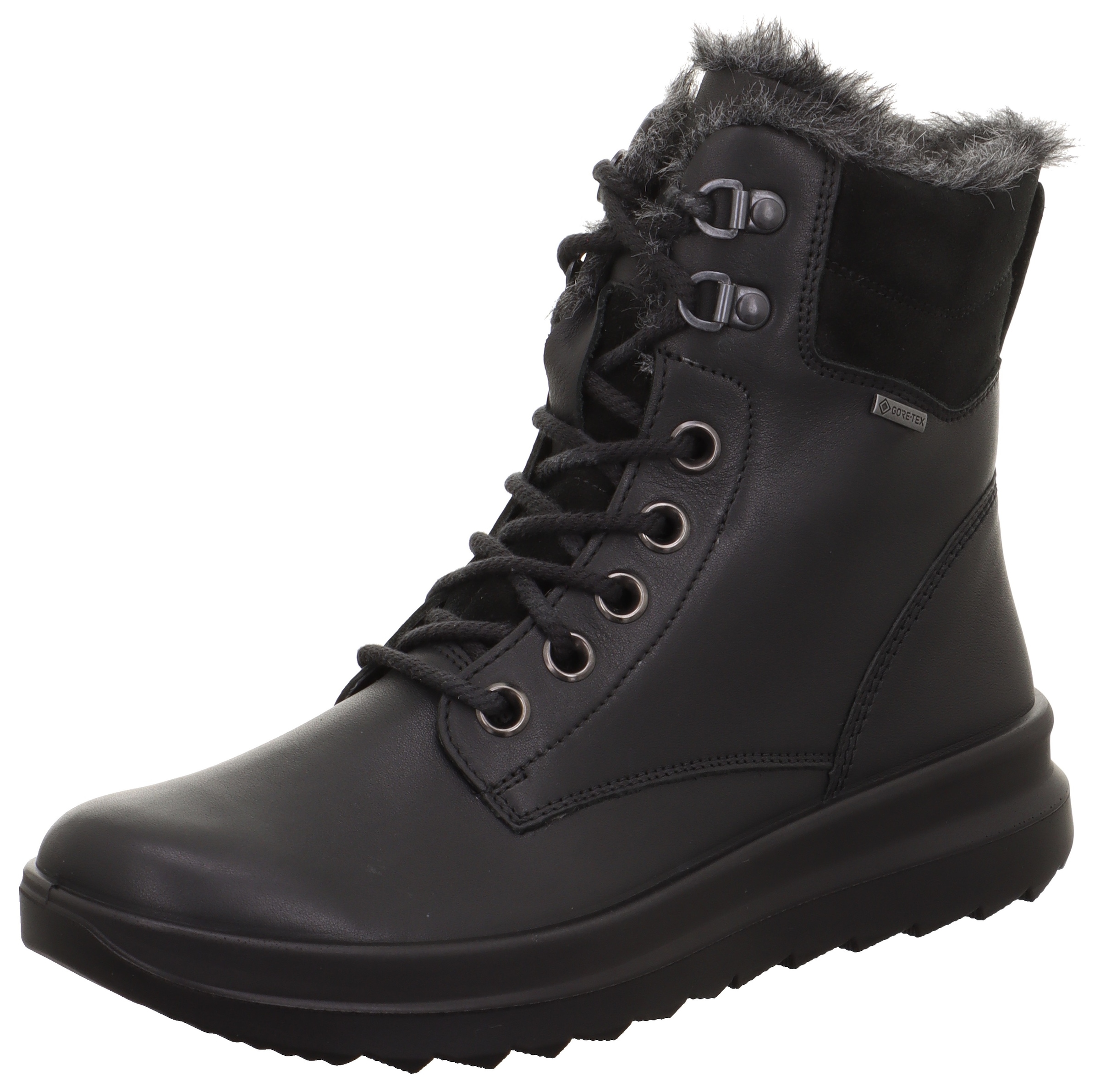 Legero Winterboots »DREAMER«, Keilboots, Winterstiefel, Schnürstiefel mit dezentem Keilabsatz