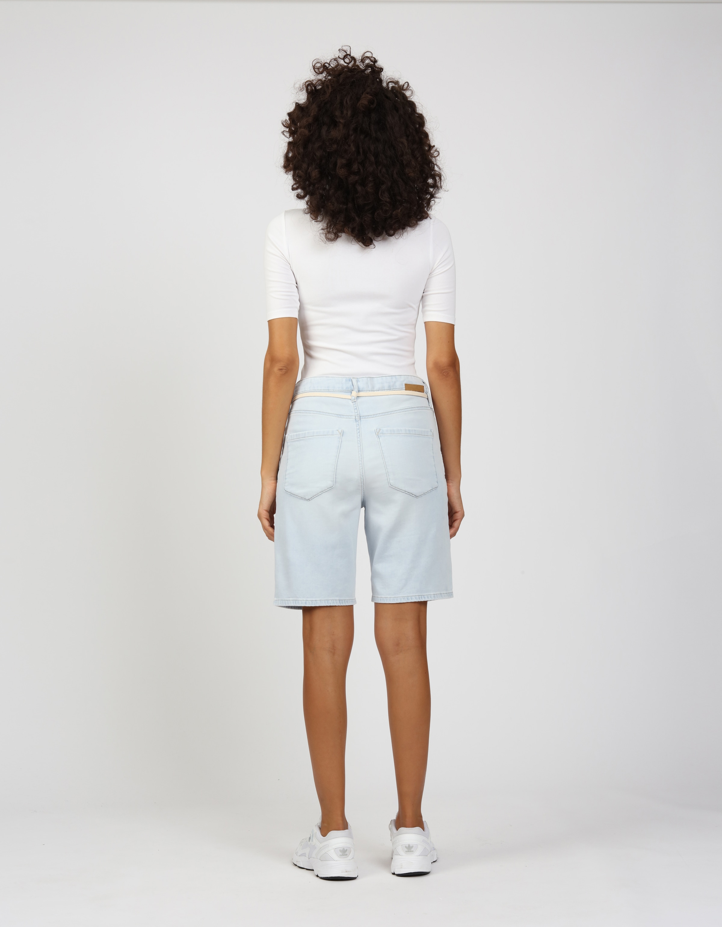 GANG Jeansbermudas »94VIA BERMUDA«, weich fallend