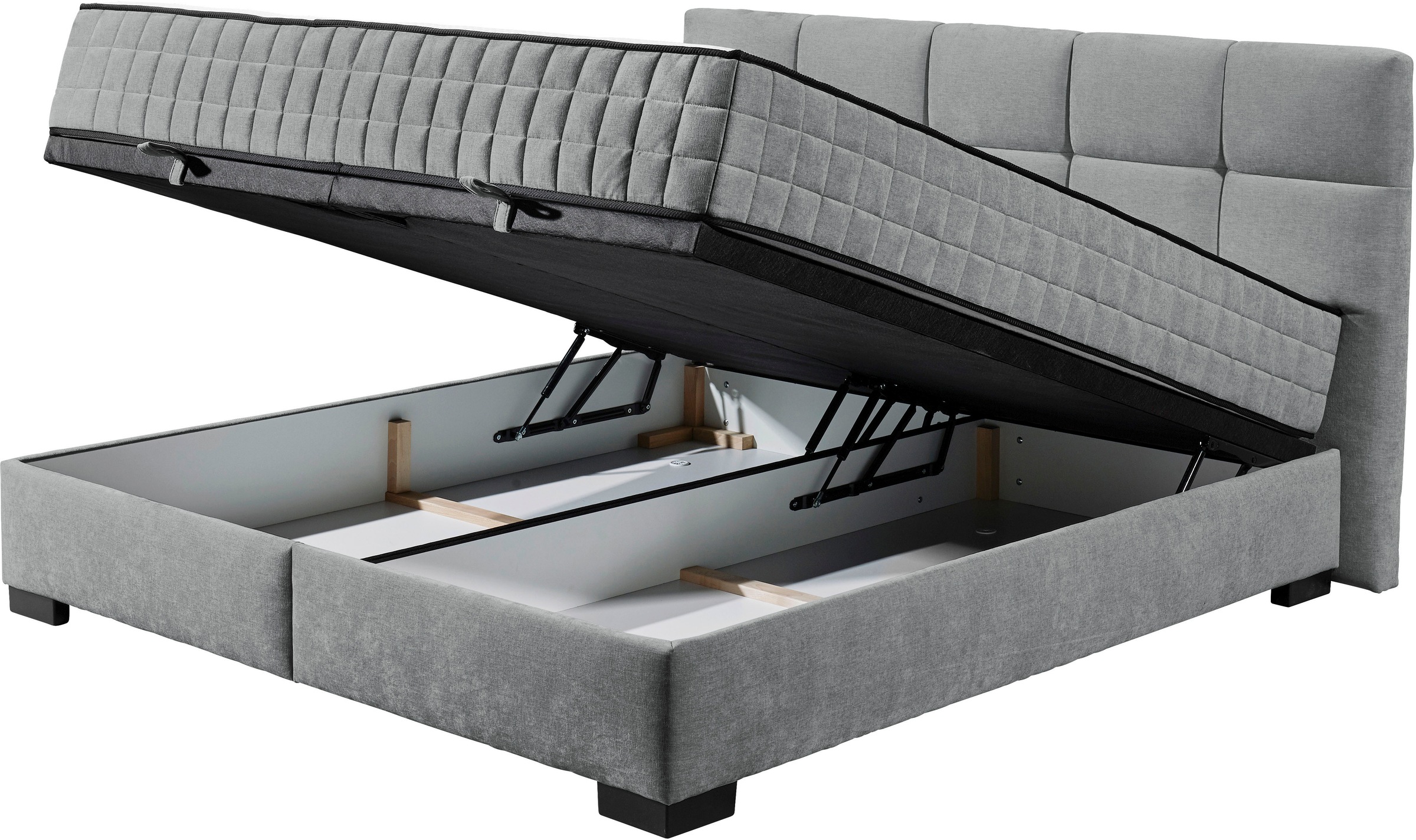 ED EXCITING DESIGN Boxbett »Nagol«, mit Bettkasten, mit Wendematratze, erhältlich in verschiedenen Breiten