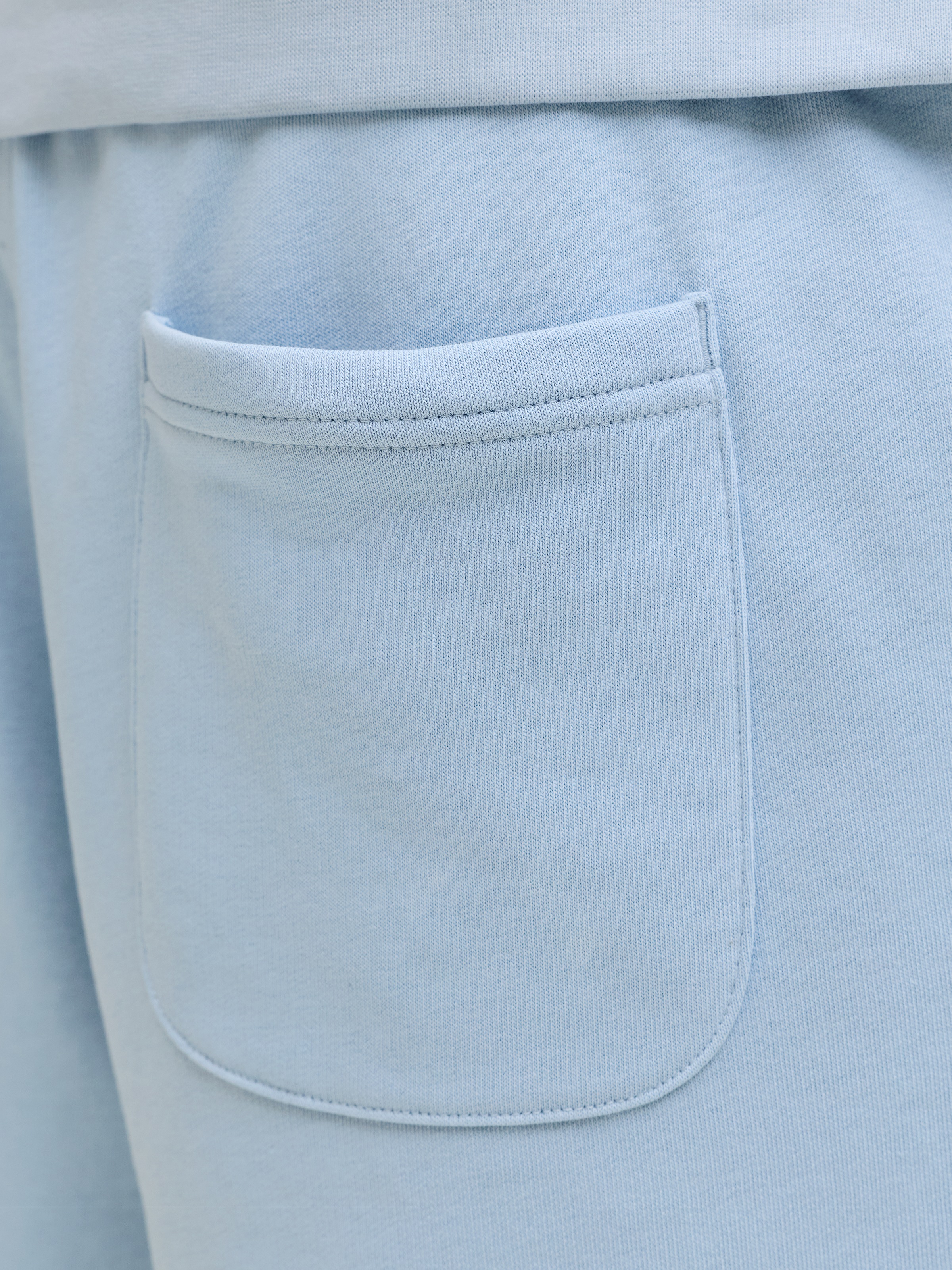 Sweatshorts JACK & JONES "JPSTKANE SOHO SWEAT SHORTS MID SN", Herren, Gr. M, N-Gr, celestial blau, Sweatware, Obermaterial: 80% Baumwolle, 20% Polyester, unifarben, kniefrei, Hosen Sweatshorts, Baumwollmischung, loose fit 3