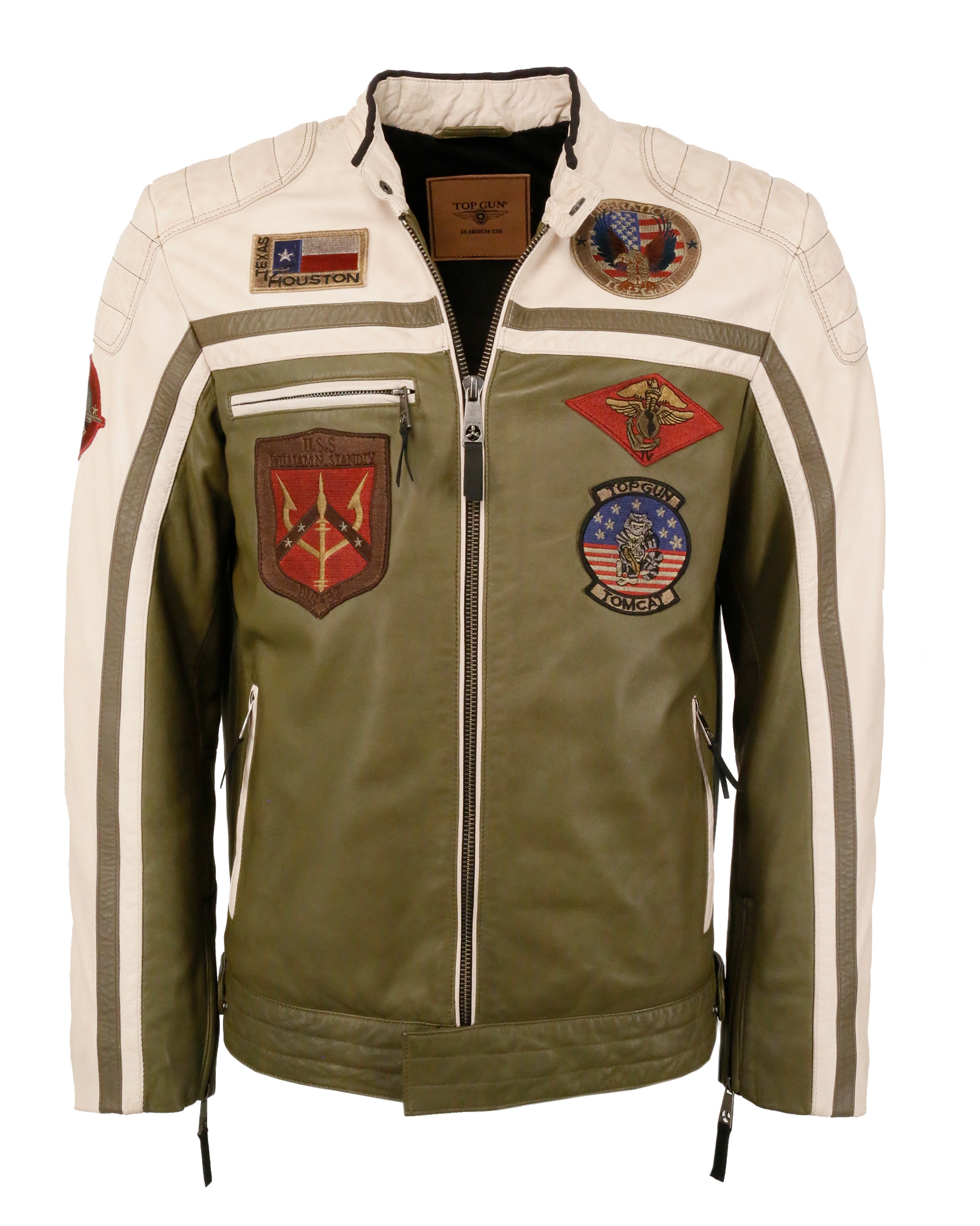 TOP GUN Lederjacke "TGJ1005"